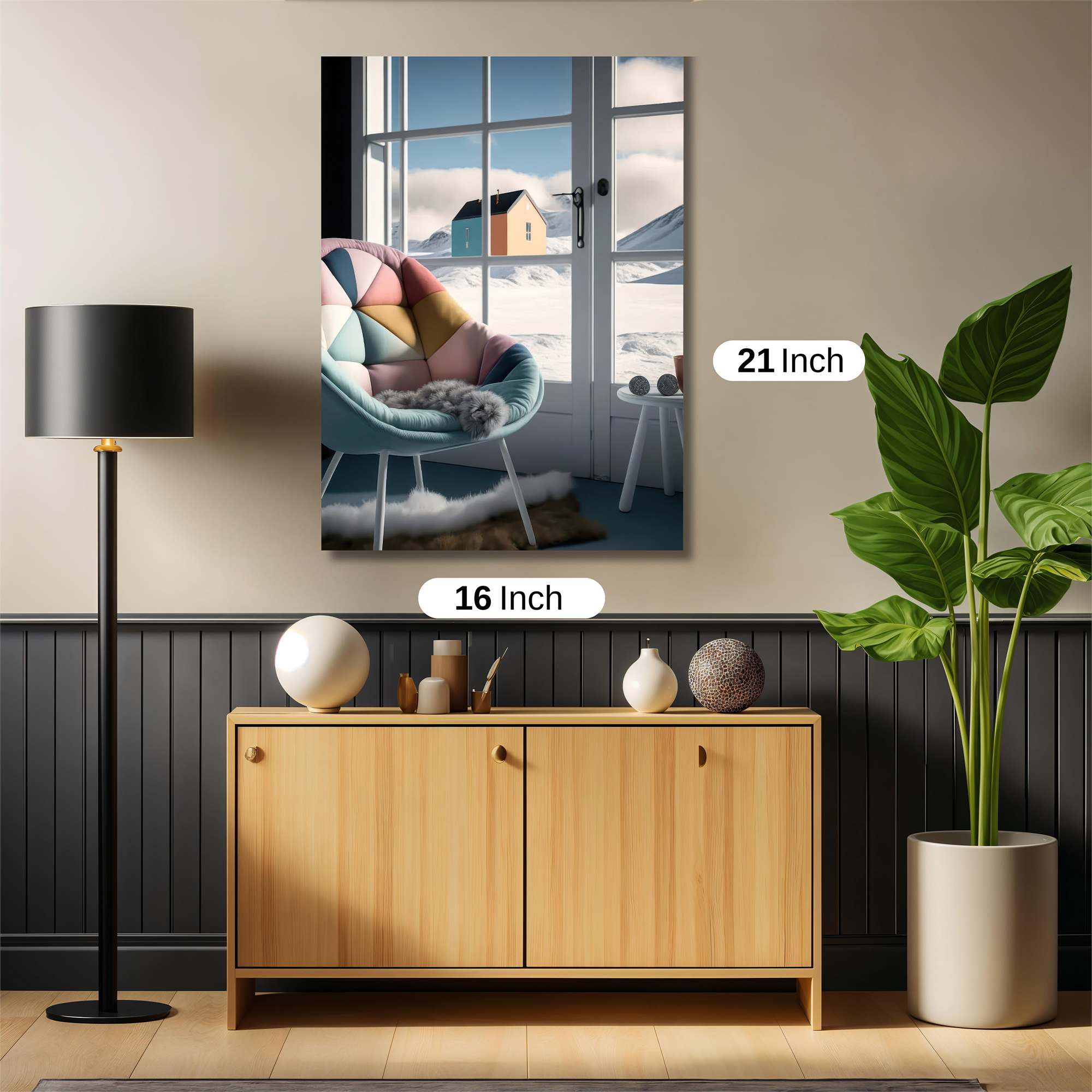Cabin Serenity Safe Wall Magnetic / M
