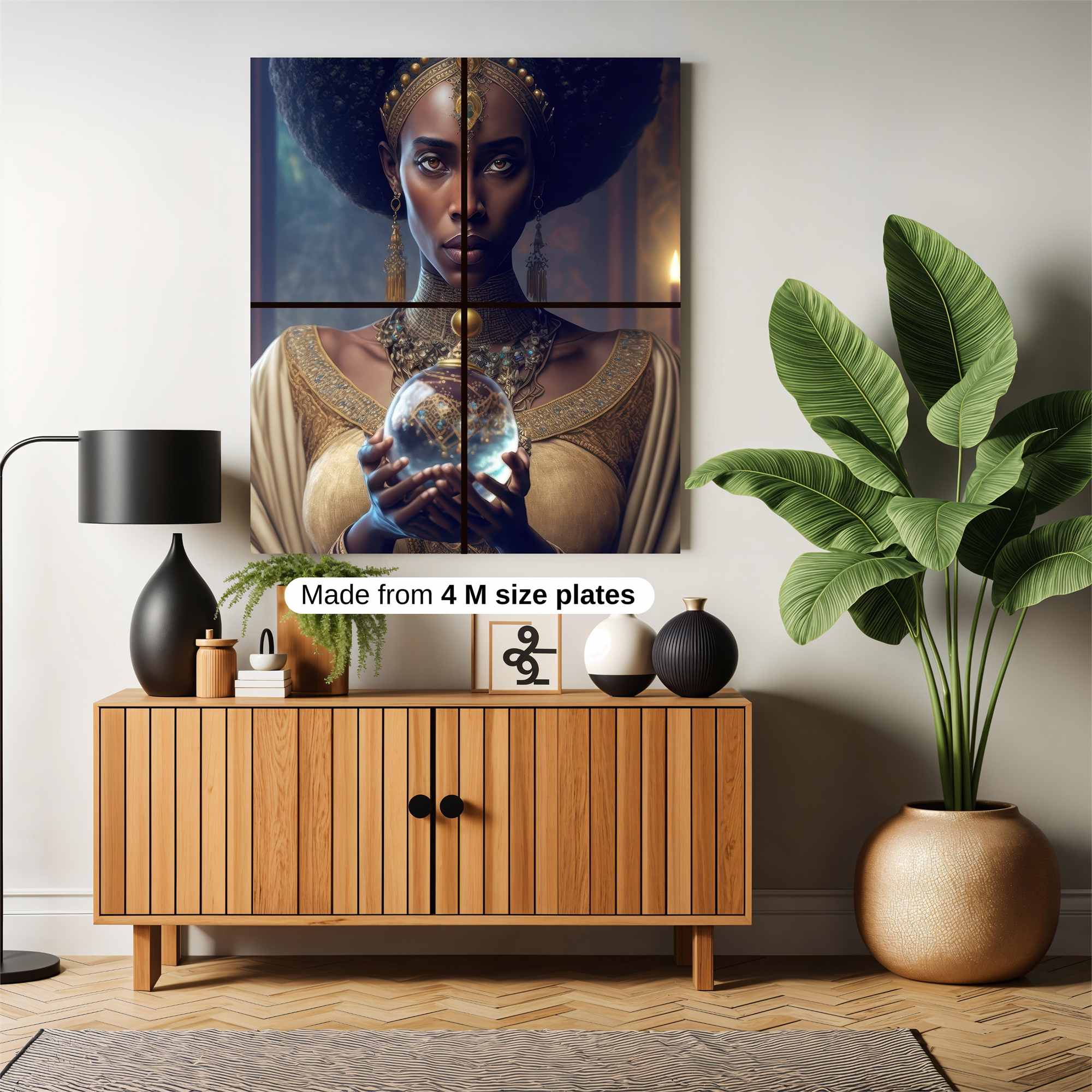 Queenly Enigma Safe Wall Magnetic / M