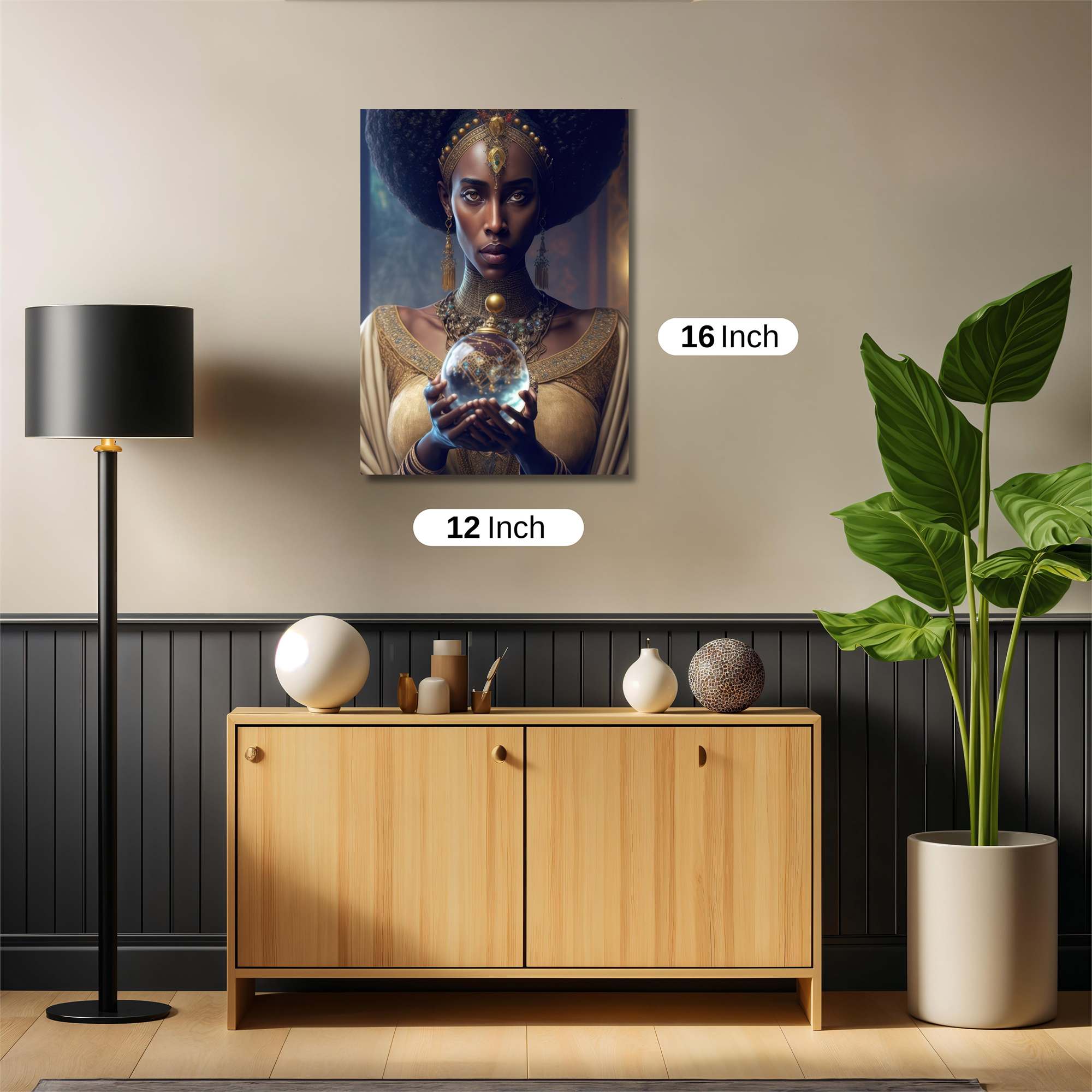 Queenly Enigma Safe Wall Magnetic / M