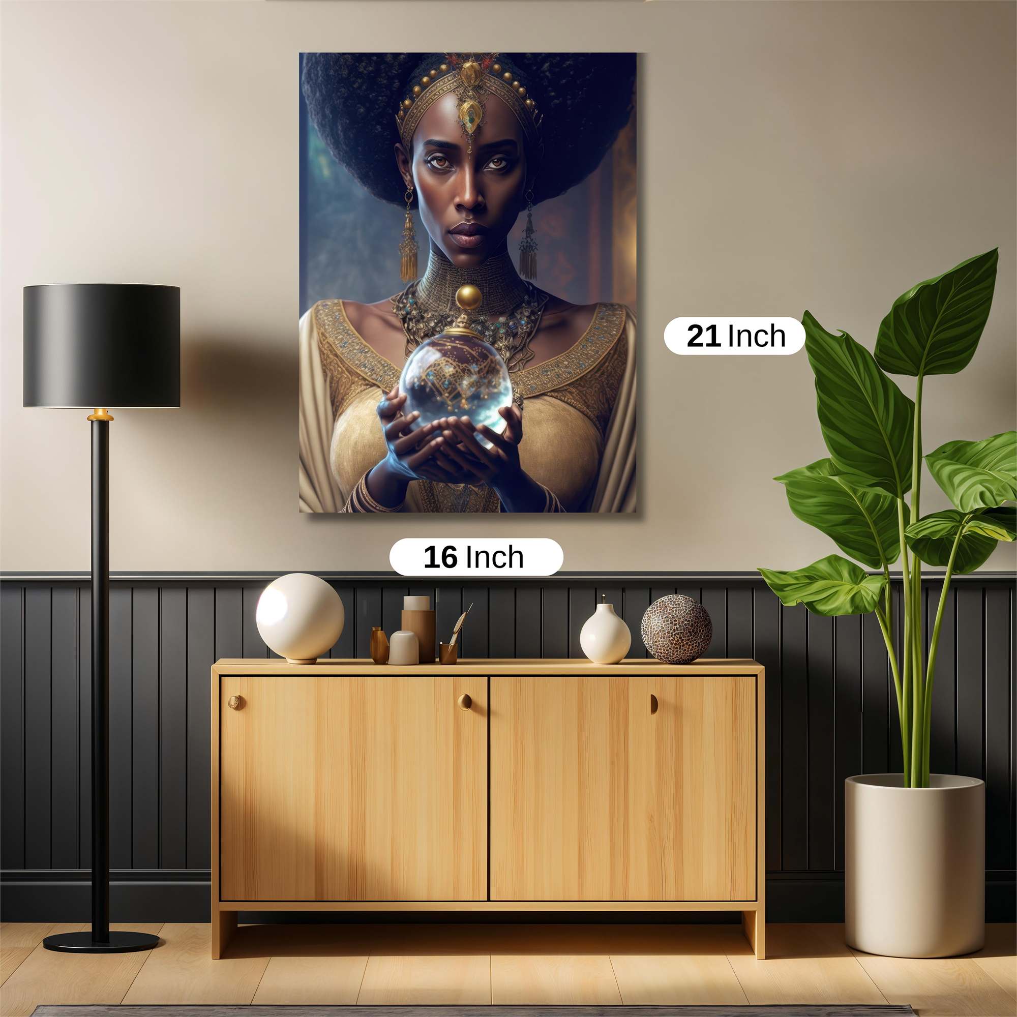 Queenly Enigma Safe Wall Magnetic / M