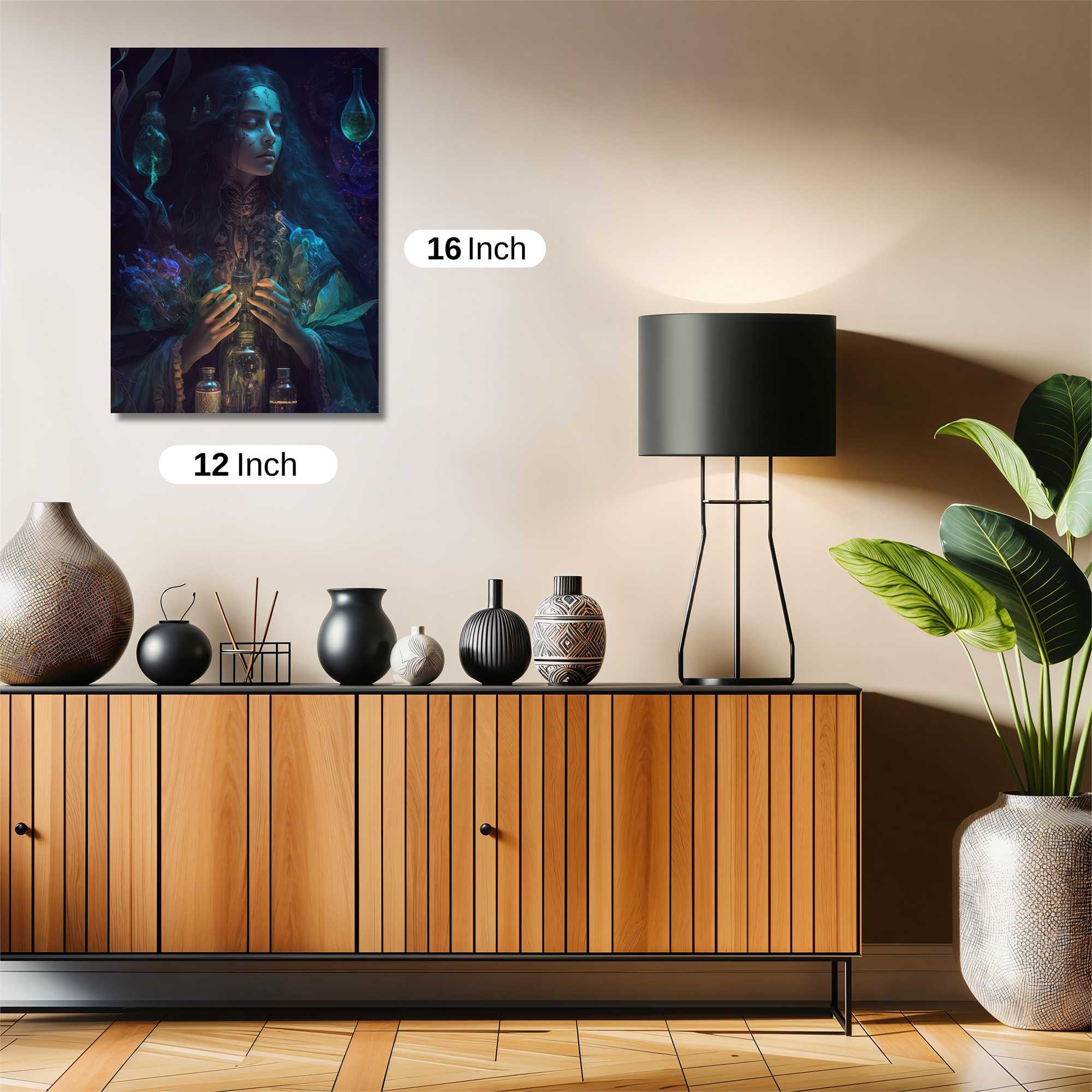 Enchantress Glow Safe Wall Magnetic / M