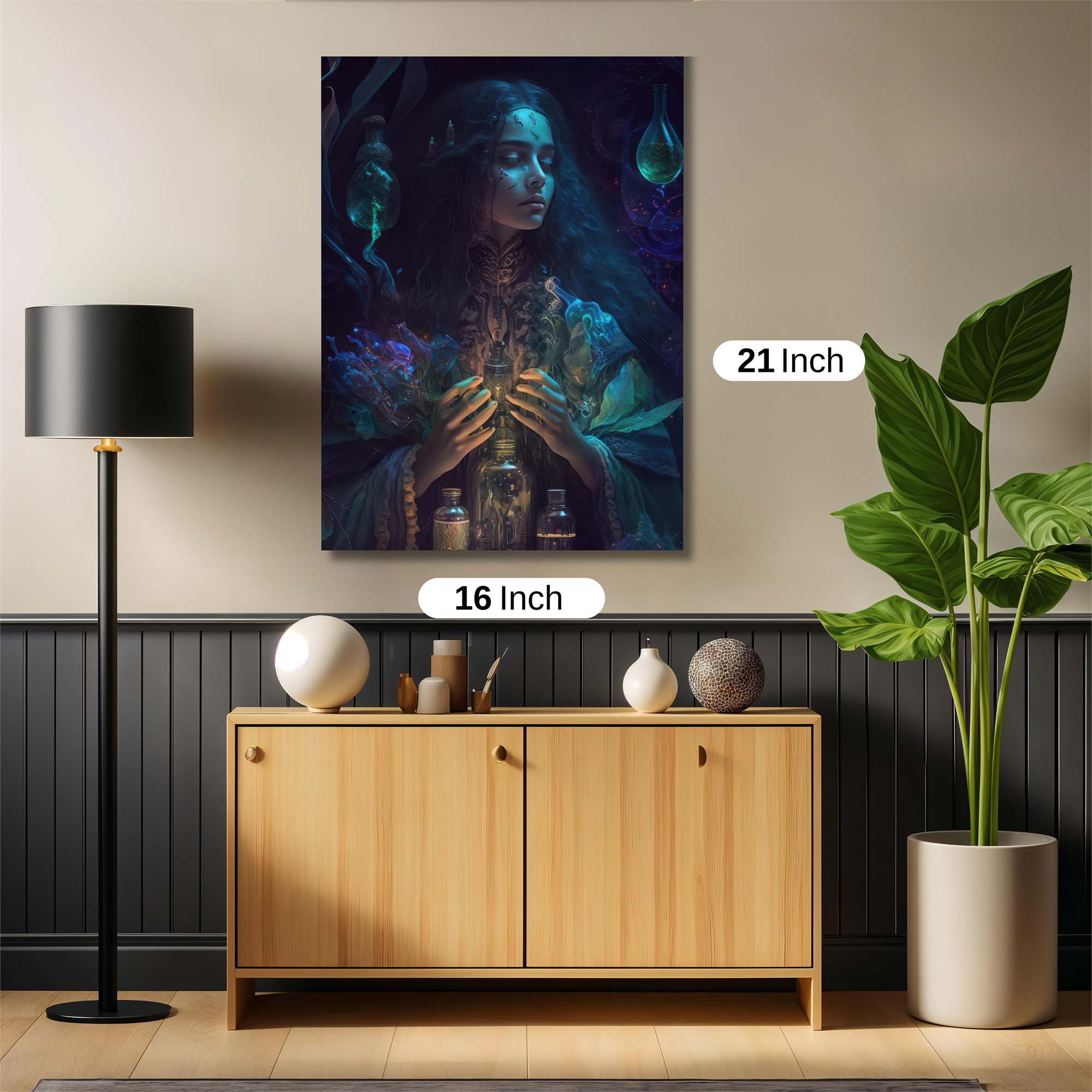 Enchantress Glow Safe Wall Magnetic / M