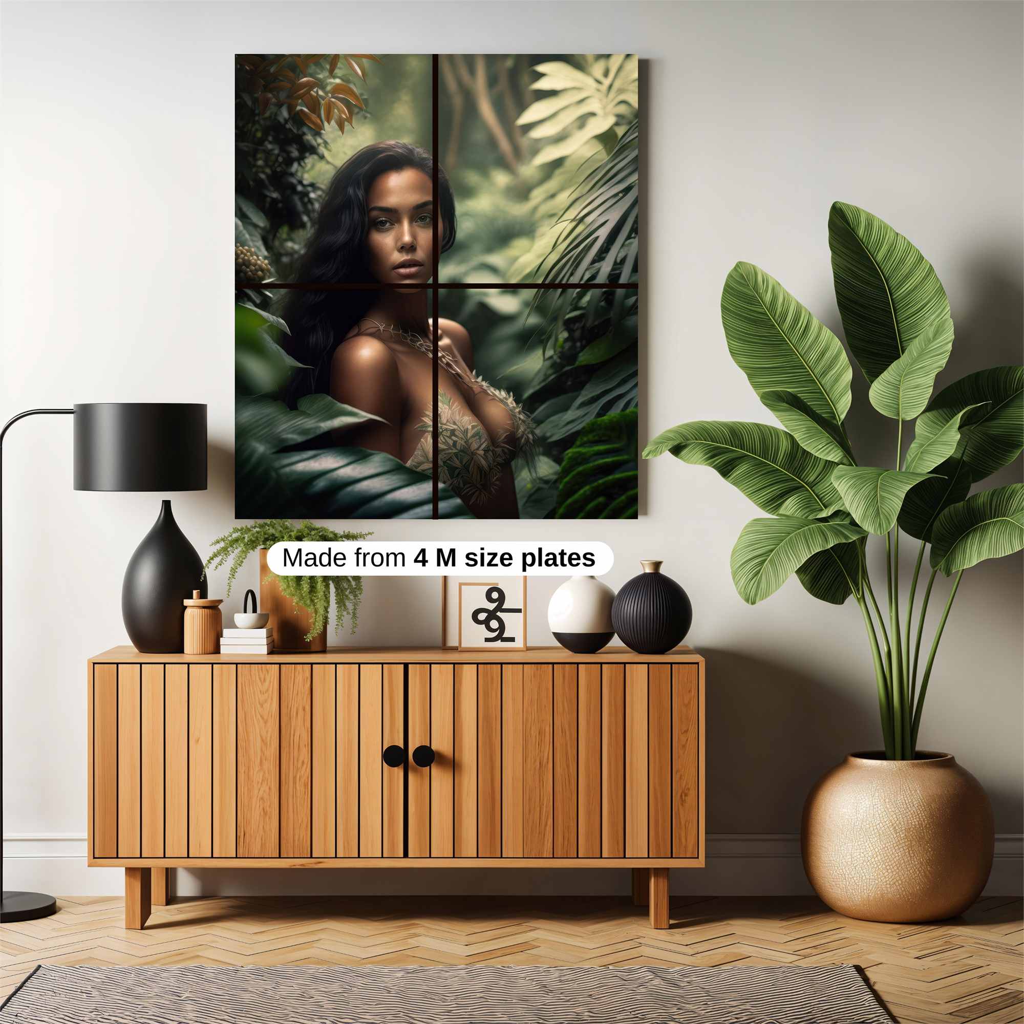 Jungle Enchantress Safe Wall Magnetic / M