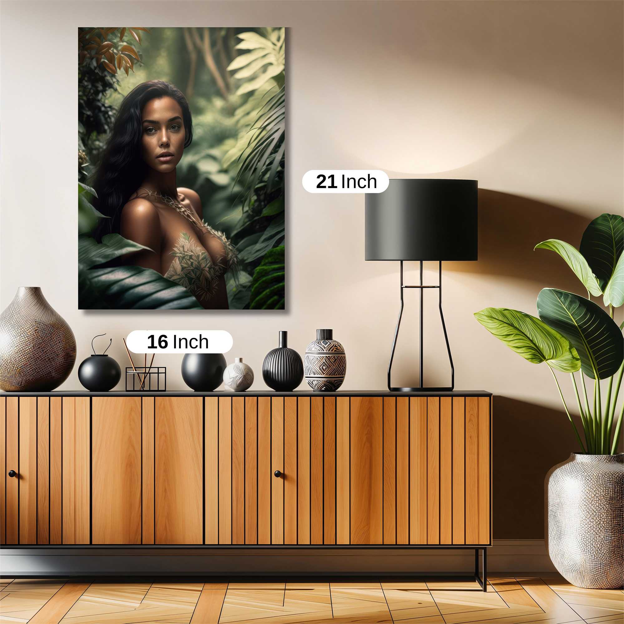 Jungle Enchantress Safe Wall Magnetic / M