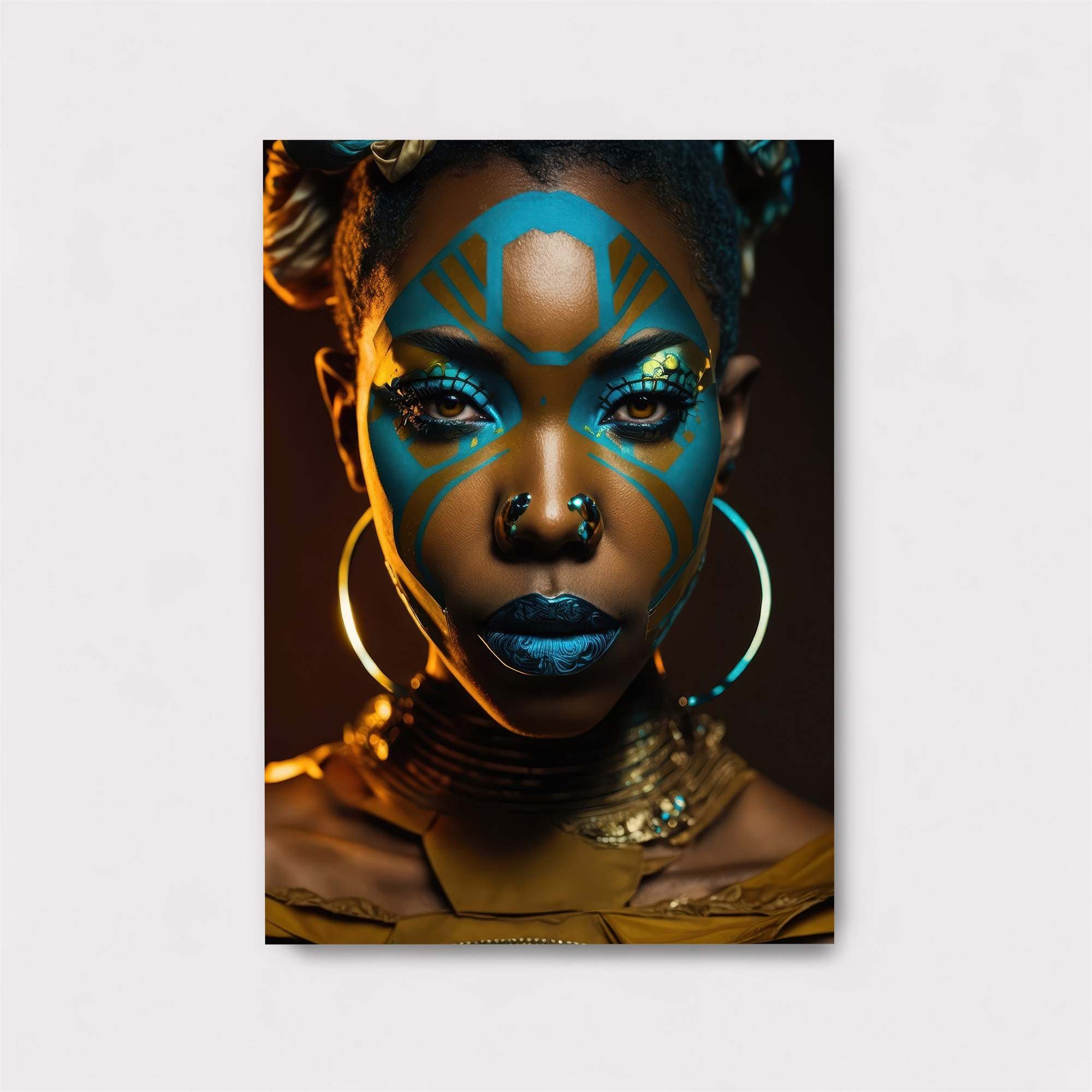 Afrofuturist Radiance Safe Wall Magnetic / M