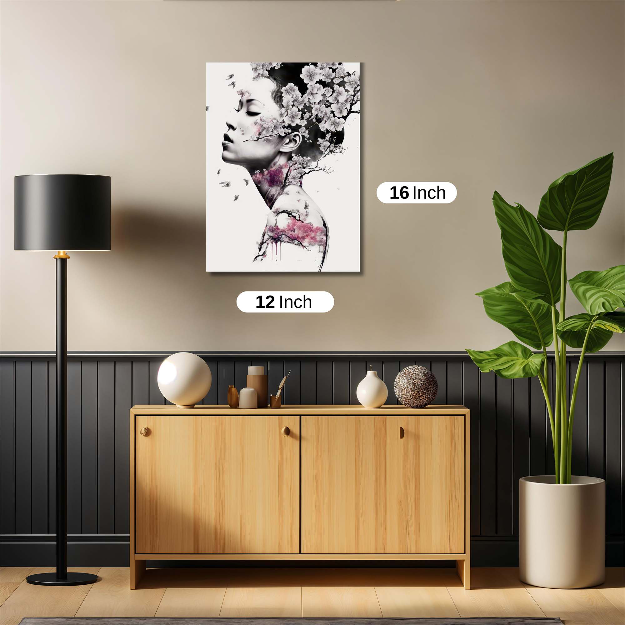 Blossom Serenity Safe Wall Magnetic / M