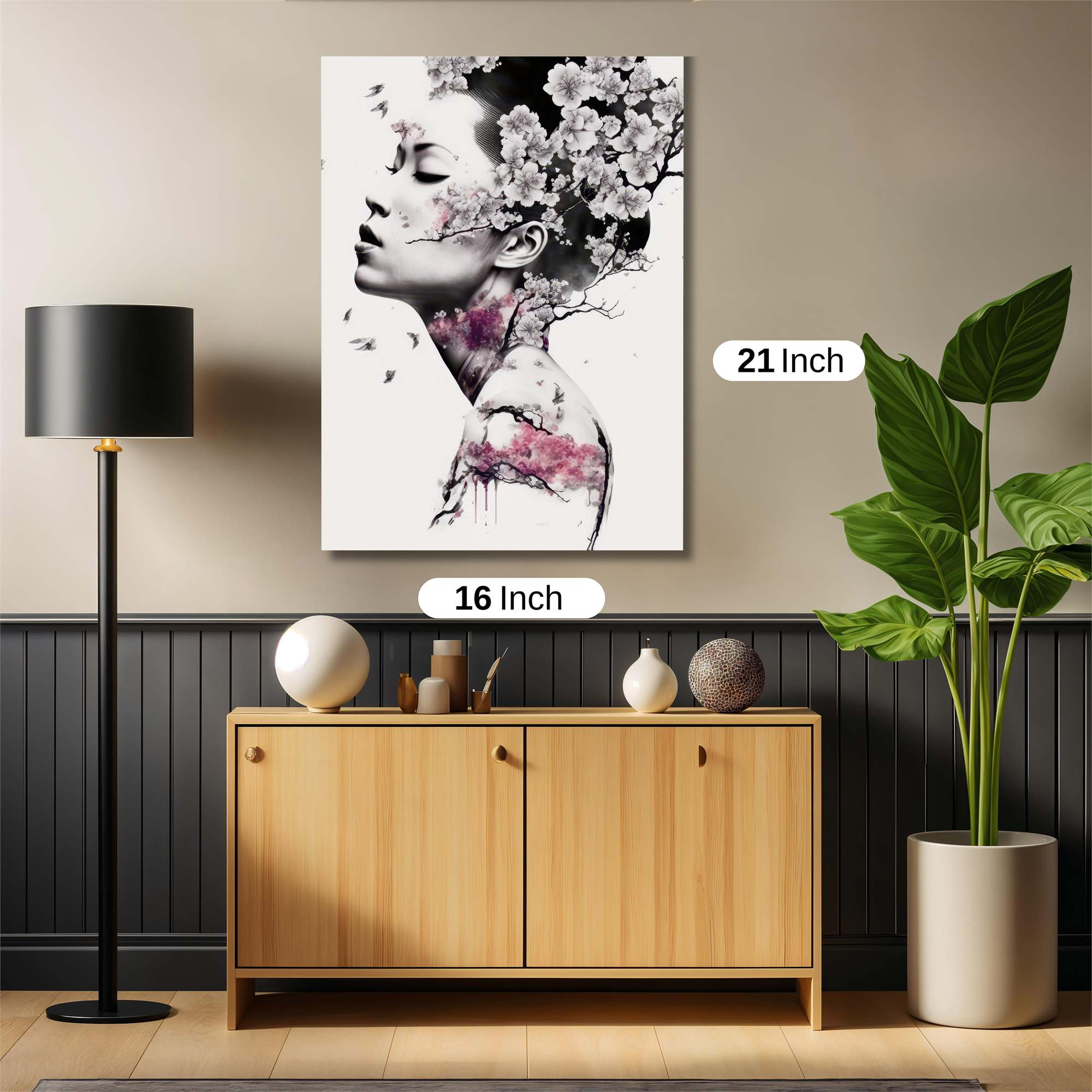 Blossom Serenity Safe Wall Magnetic / M