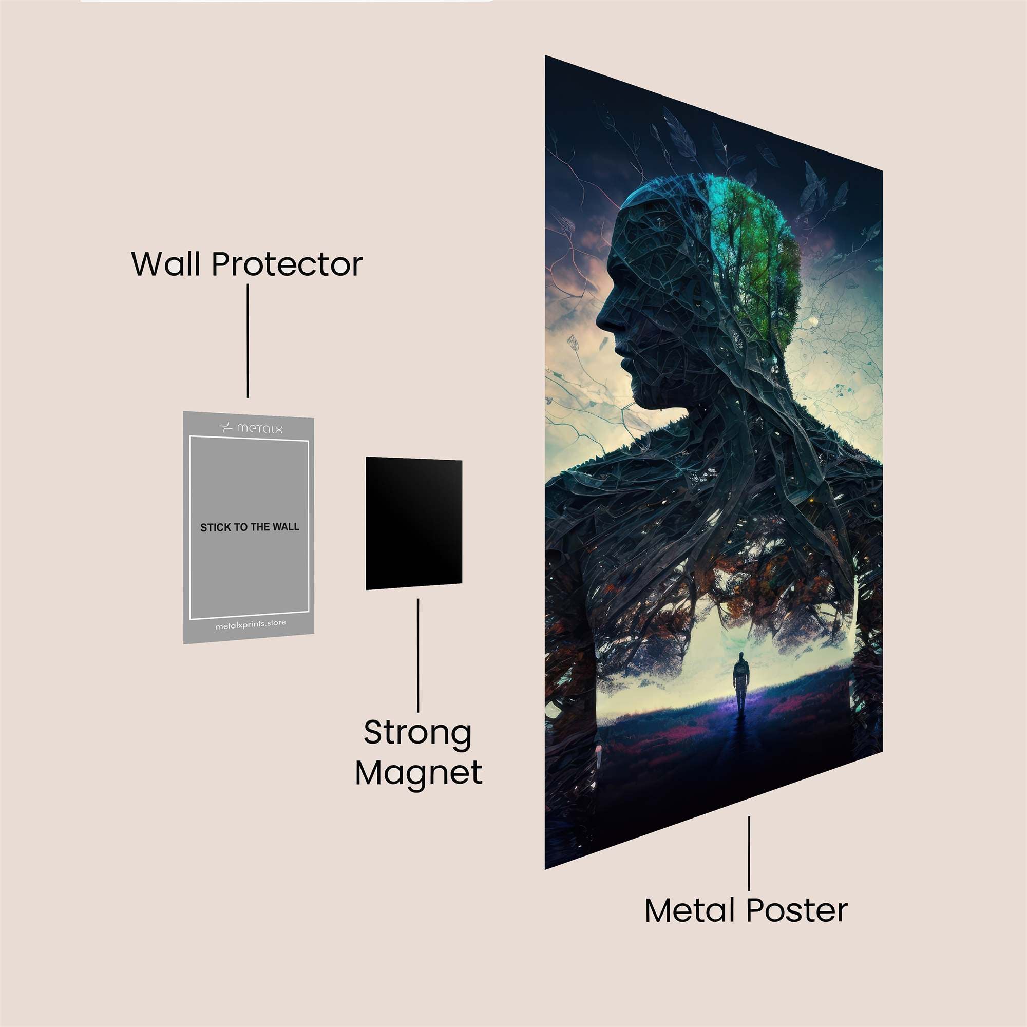 Mindscape Serenity Safe Wall Magnetic / M