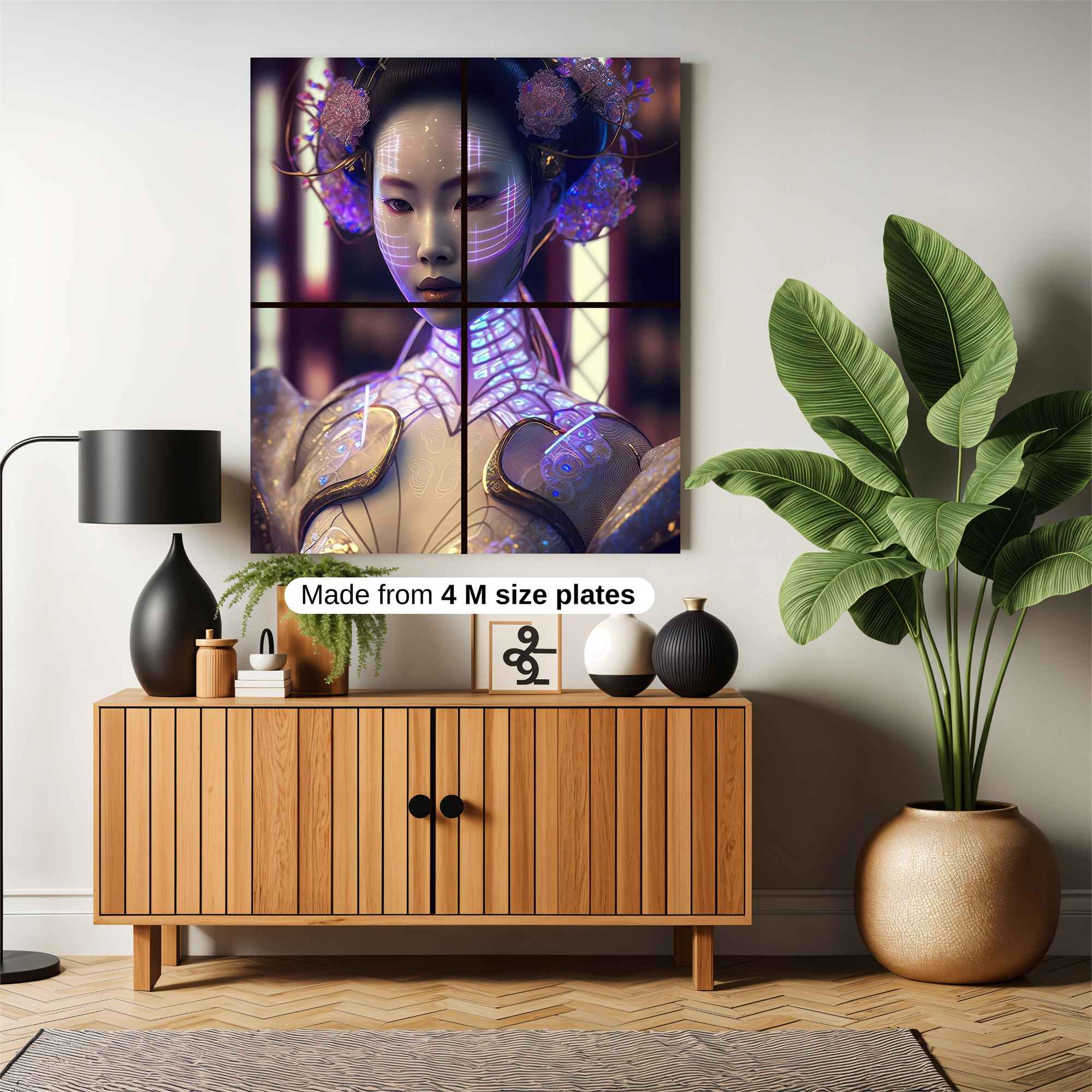 Geisha Glow Safe Wall Magnetic / M