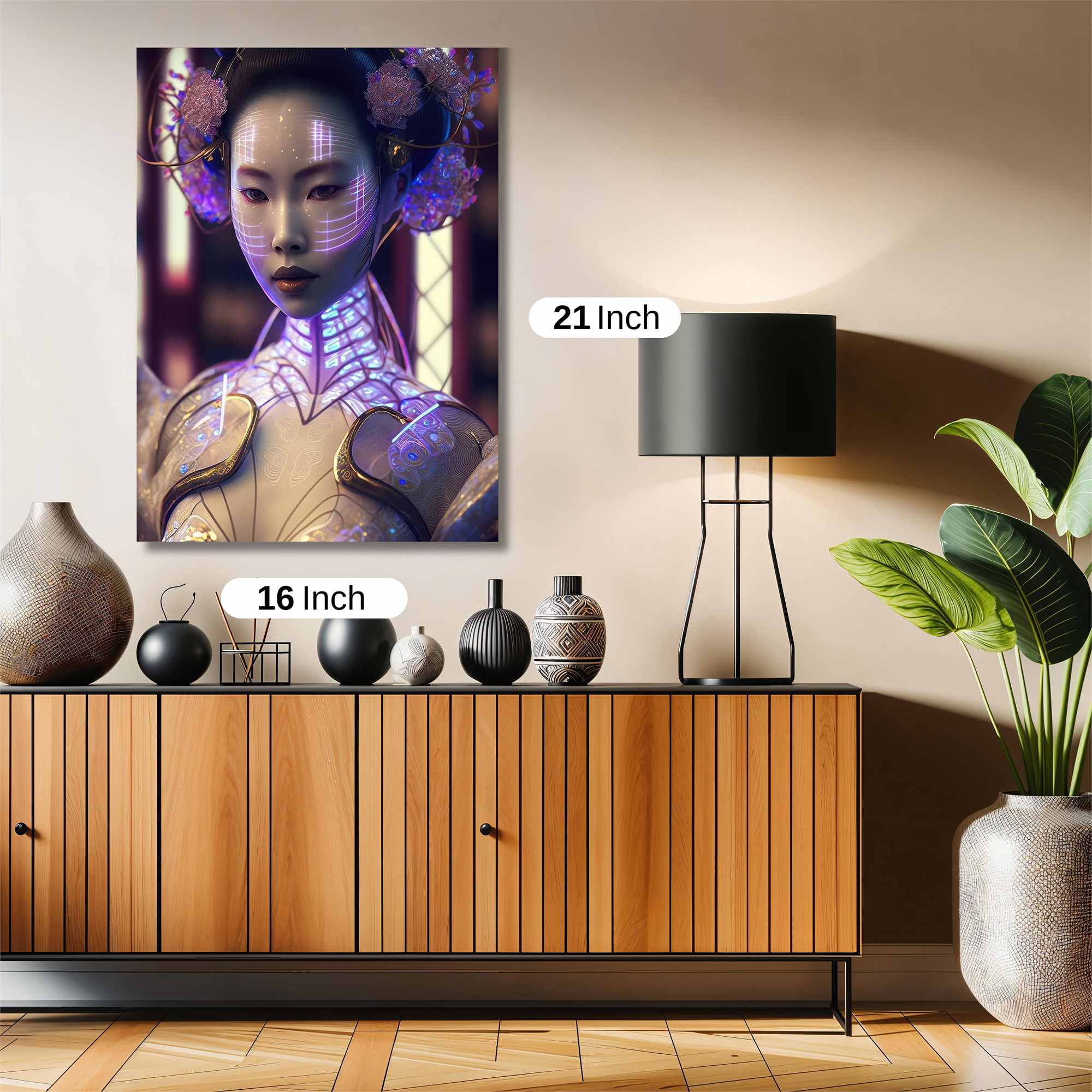 Geisha Glow Safe Wall Magnetic / M