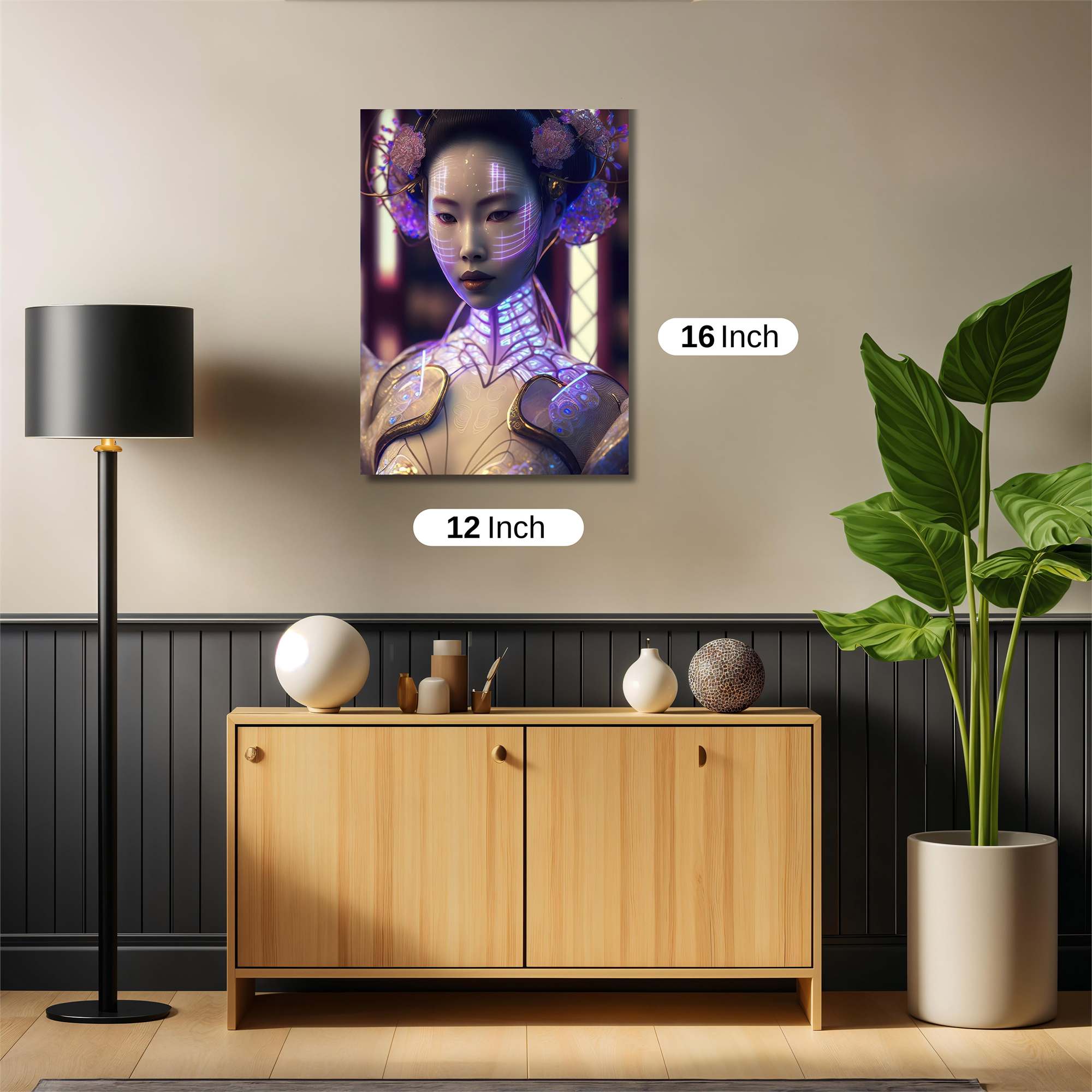 Geisha Glow Safe Wall Magnetic / M