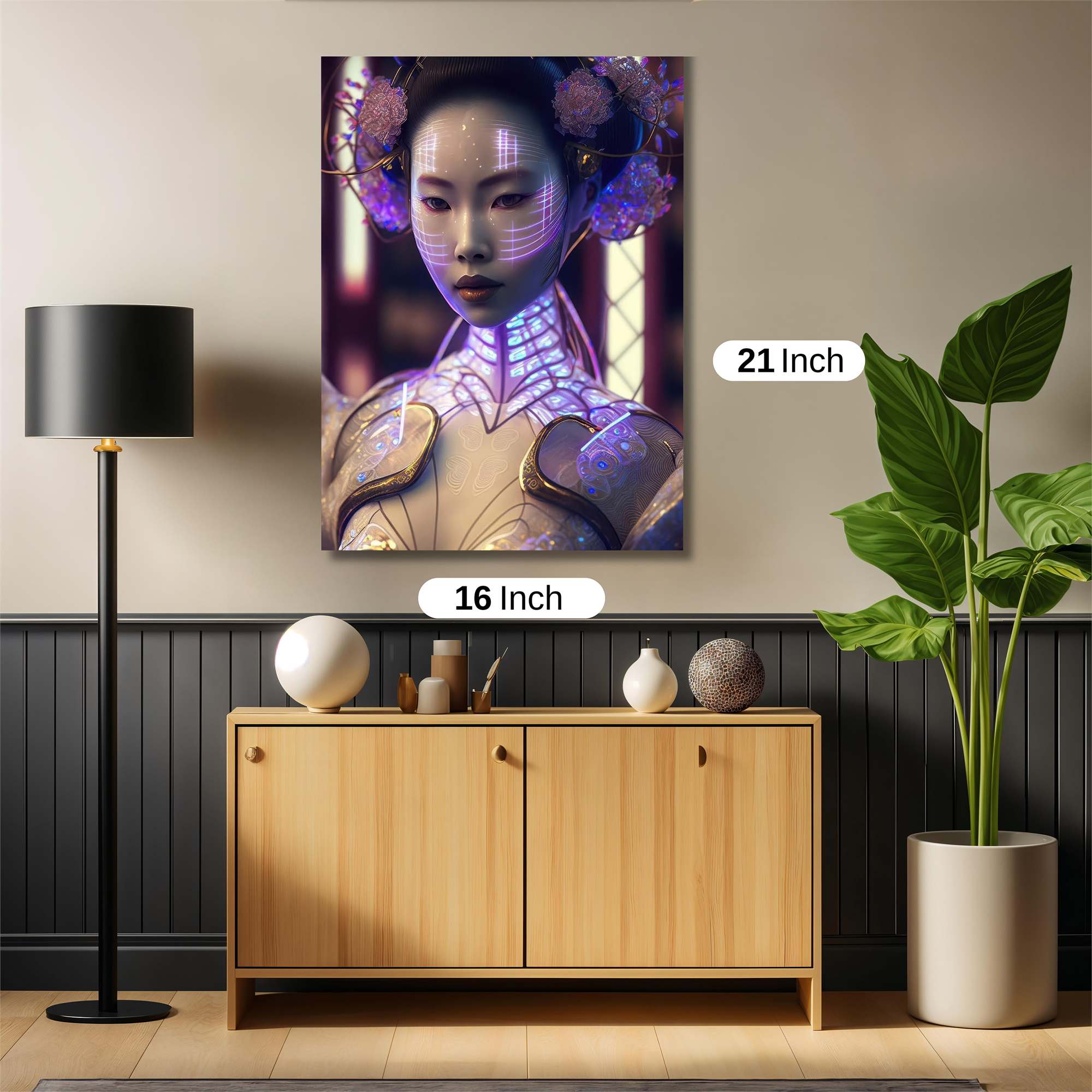 Geisha Glow Safe Wall Magnetic / M