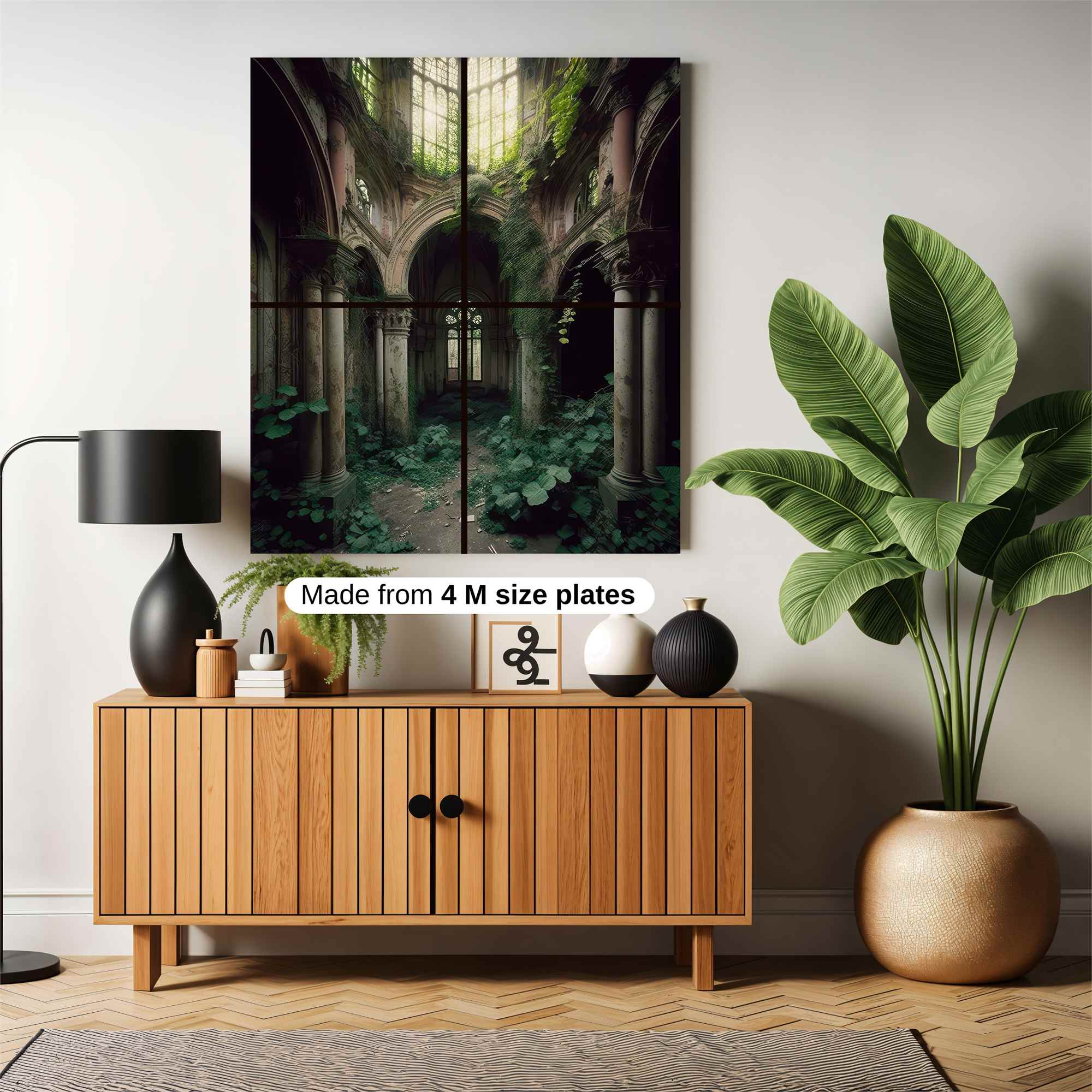 Chapel Reclaimed Safe Wall Magnetic / M