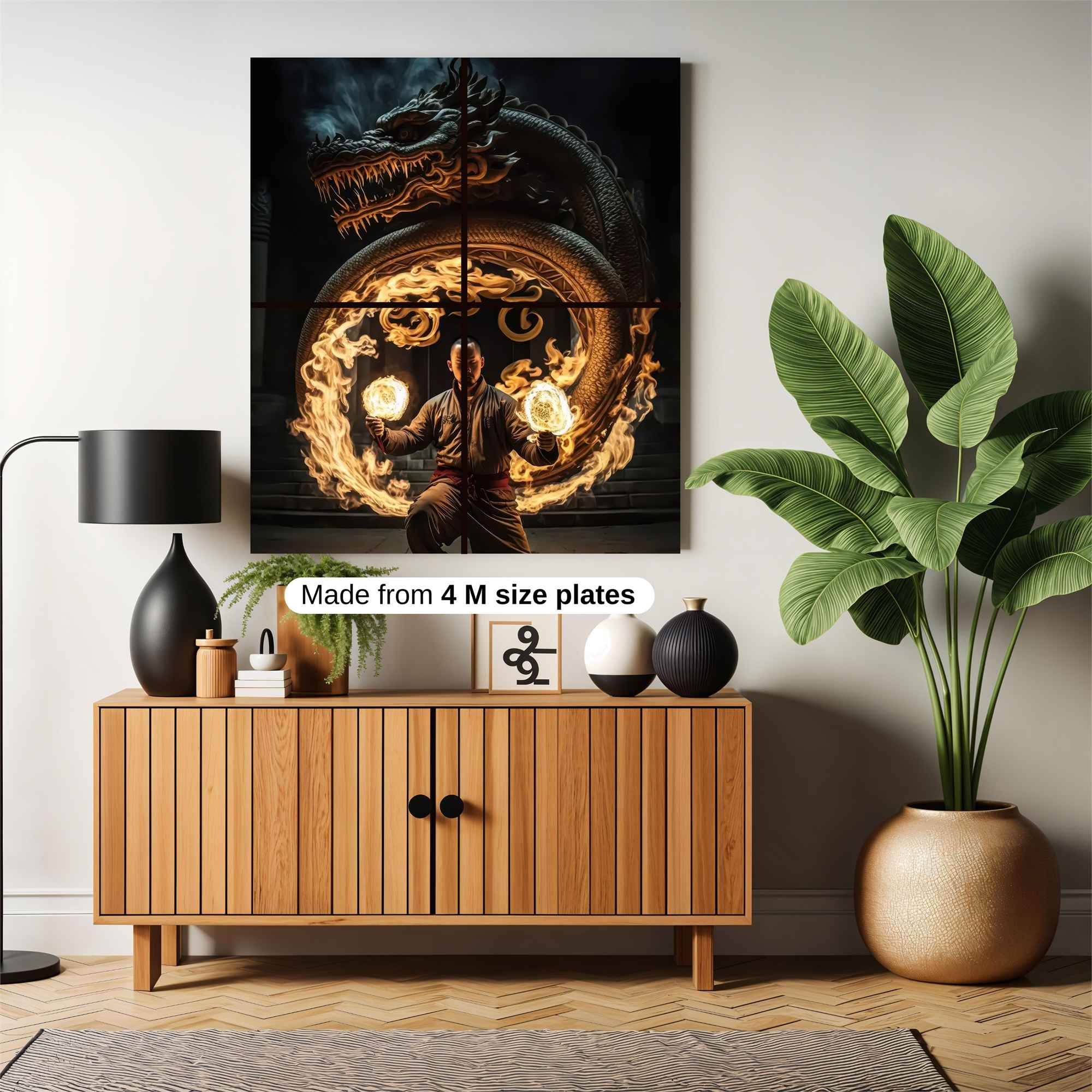Dragon Enchantment Safe Wall Magnetic / M