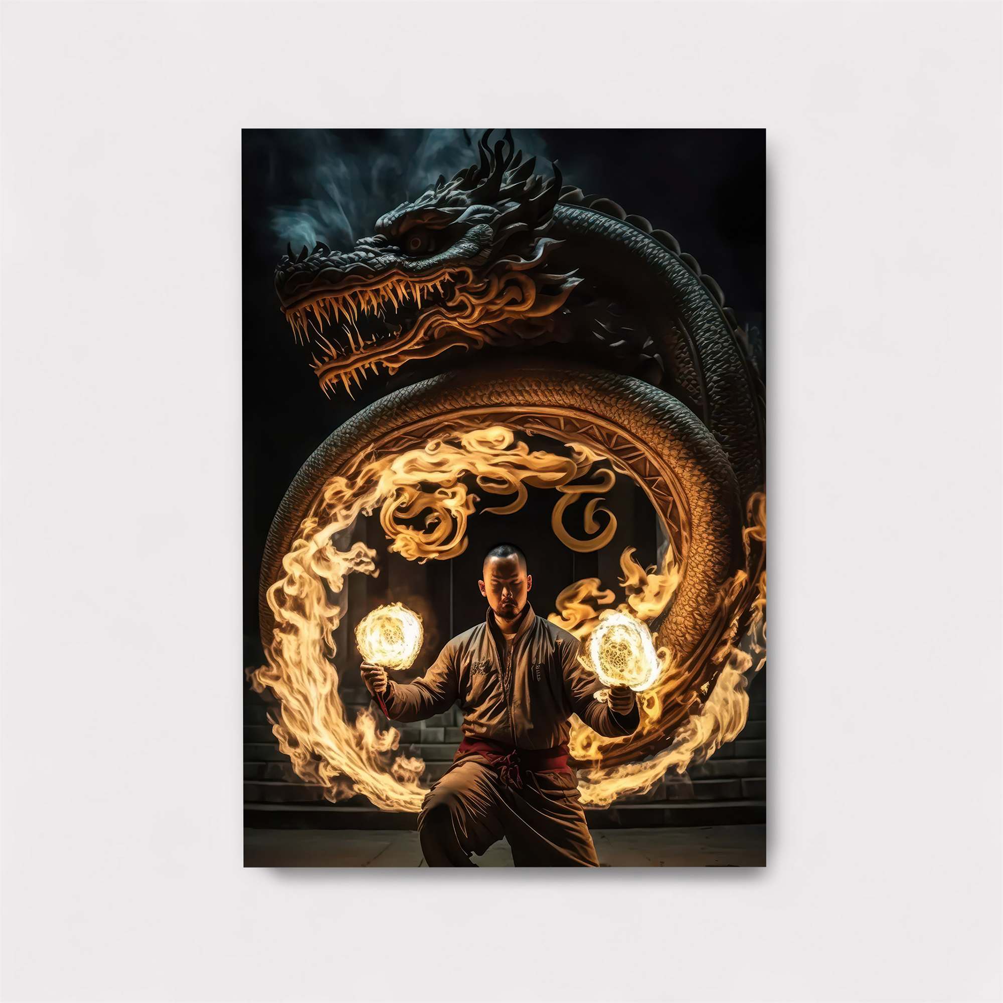 Dragon Enchantment Safe Wall Magnetic / M