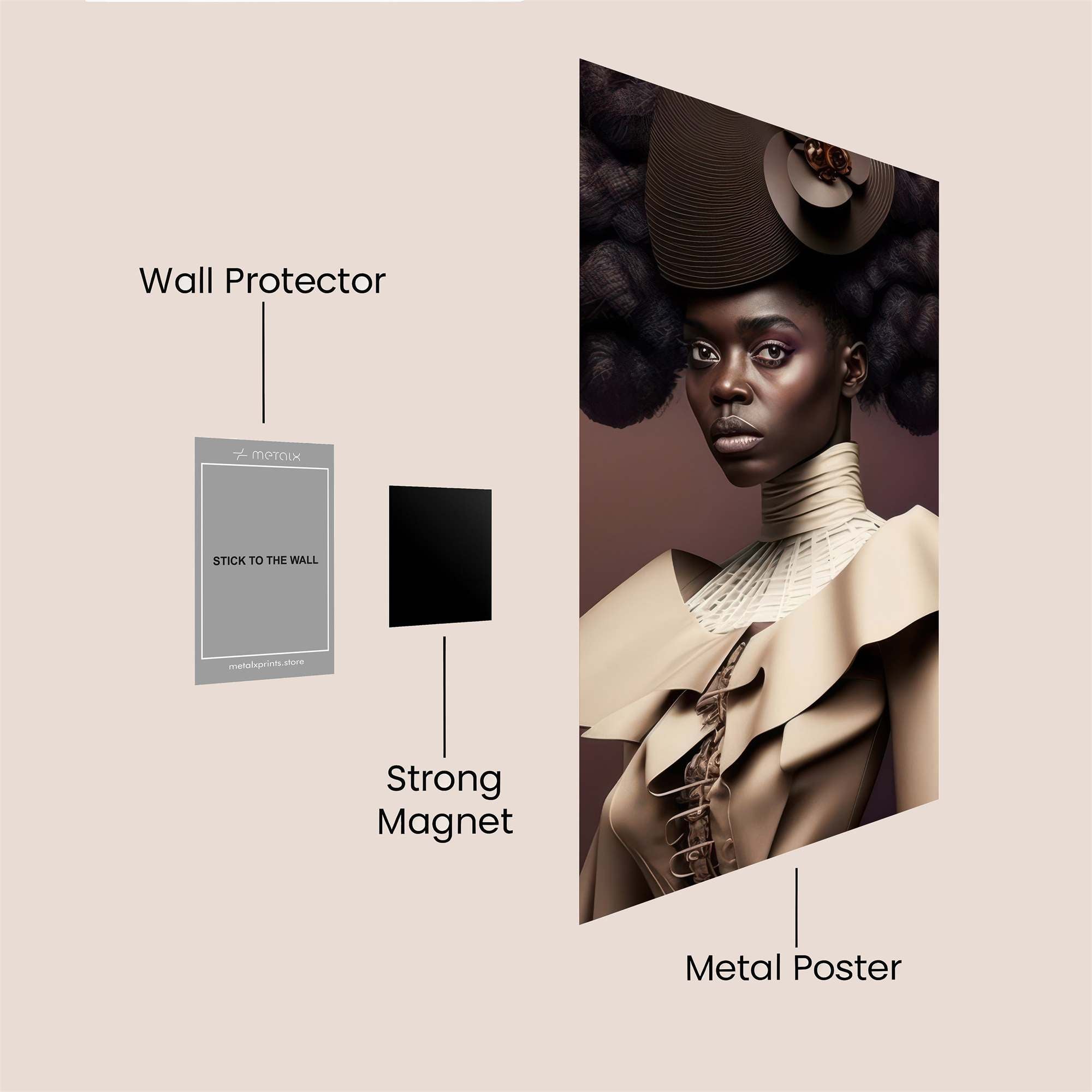 Regal Elegance Safe Wall Magnetic / M