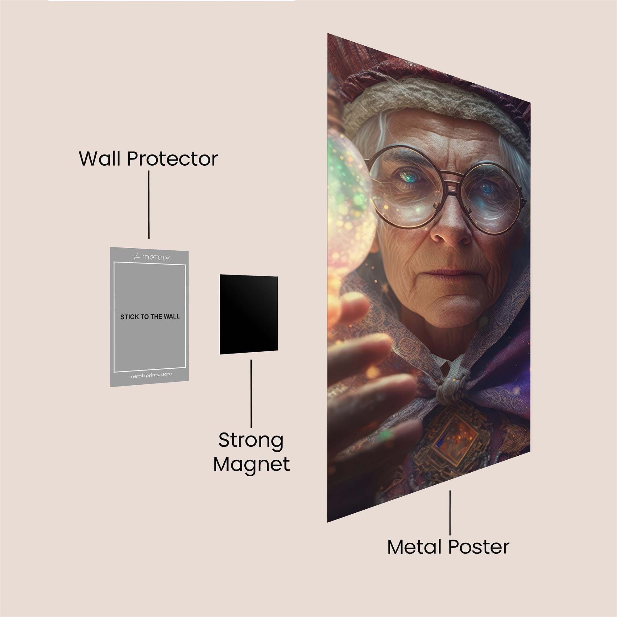 Wizardly Wonder Safe Wall Magnetic / M