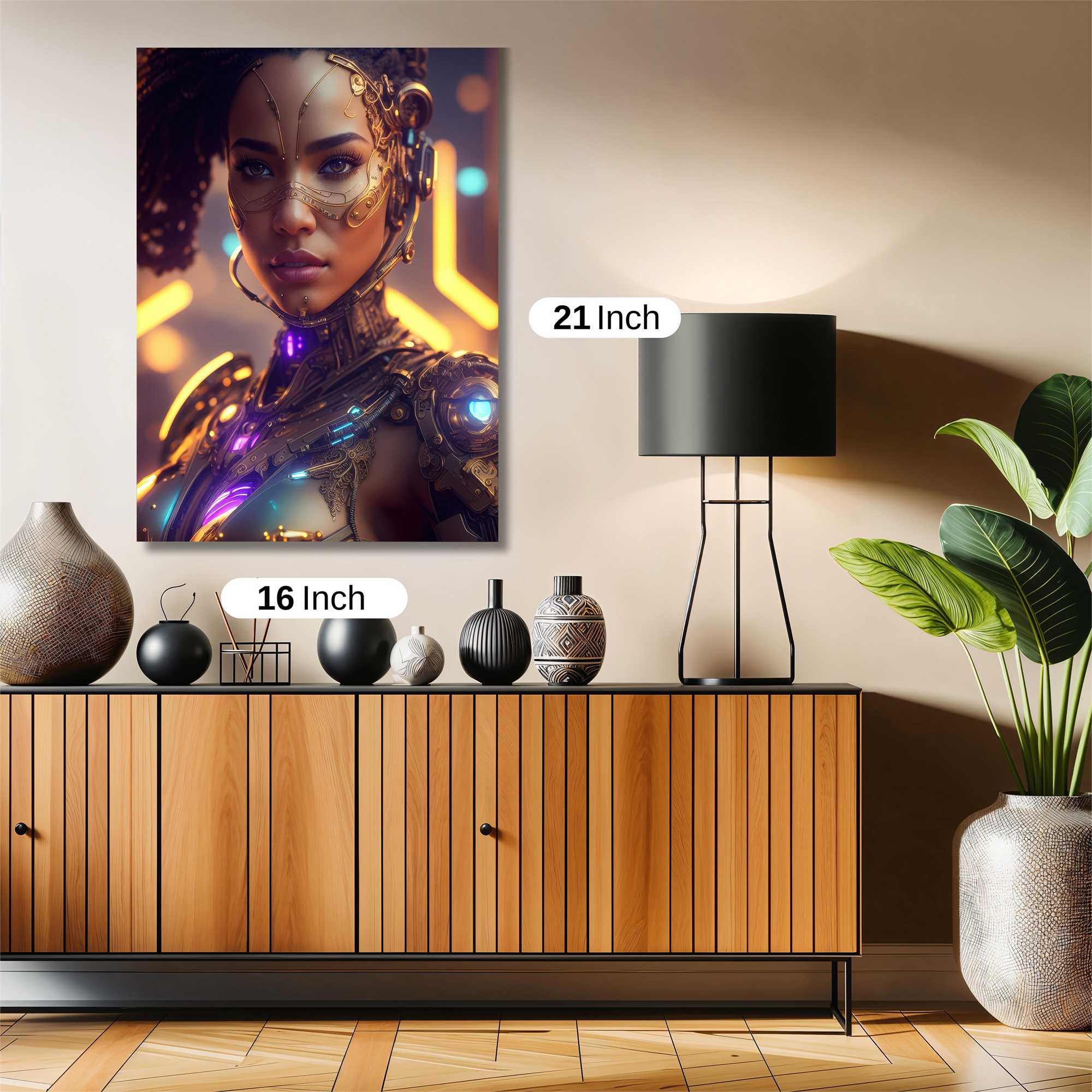 Cyber Enigma Safe Wall Magnetic / M