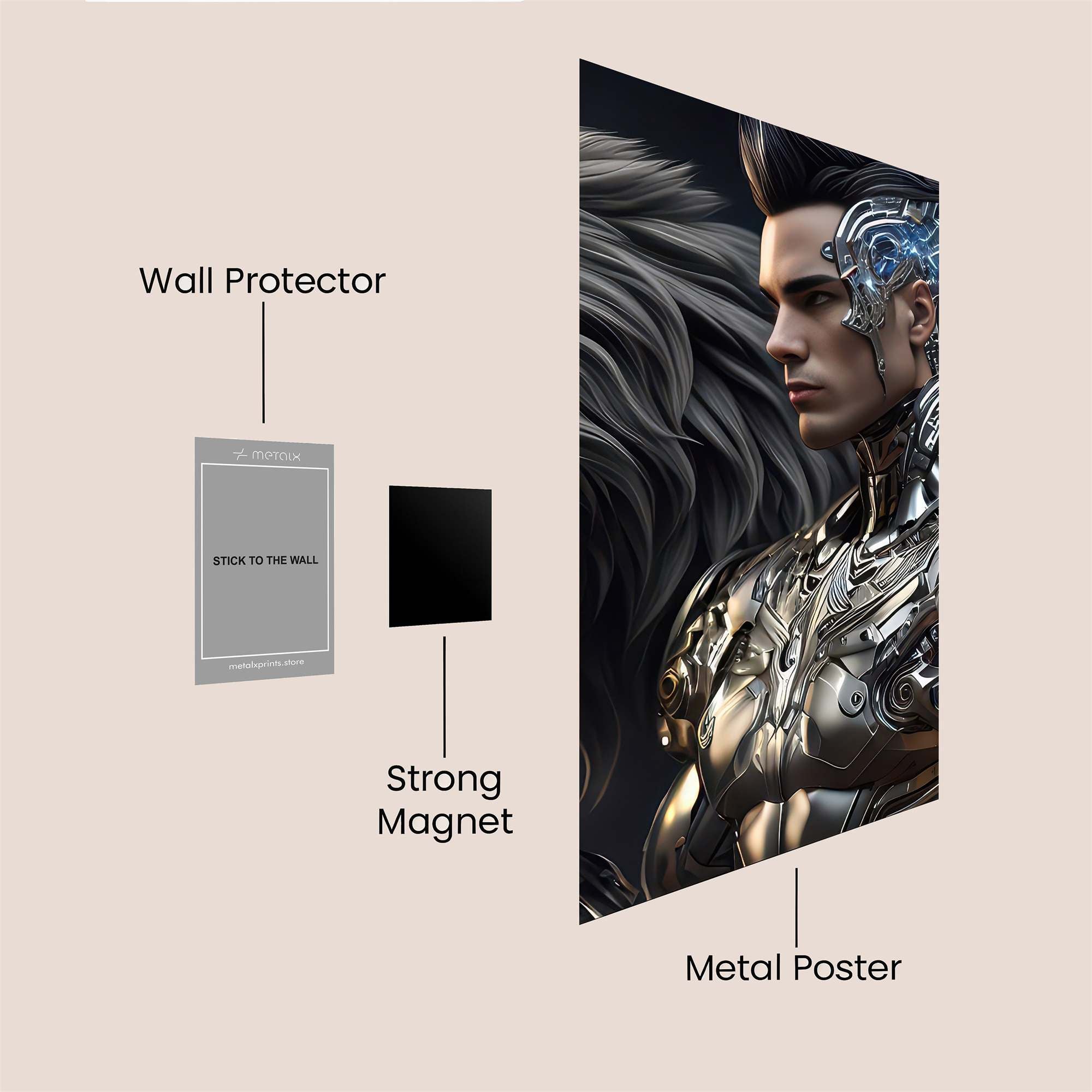 Apollo Overgrown Safe Wall Magnetic / M