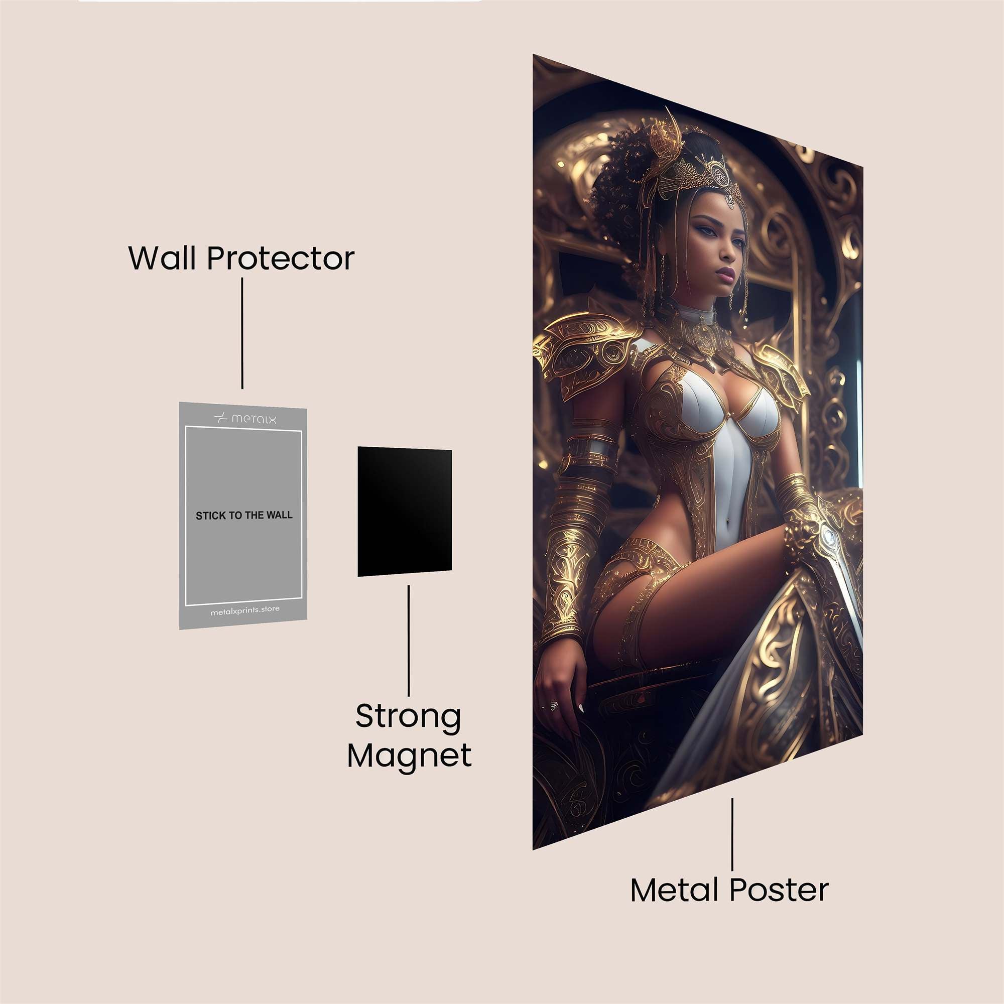 Empress Regal Safe Wall Magnetic / M