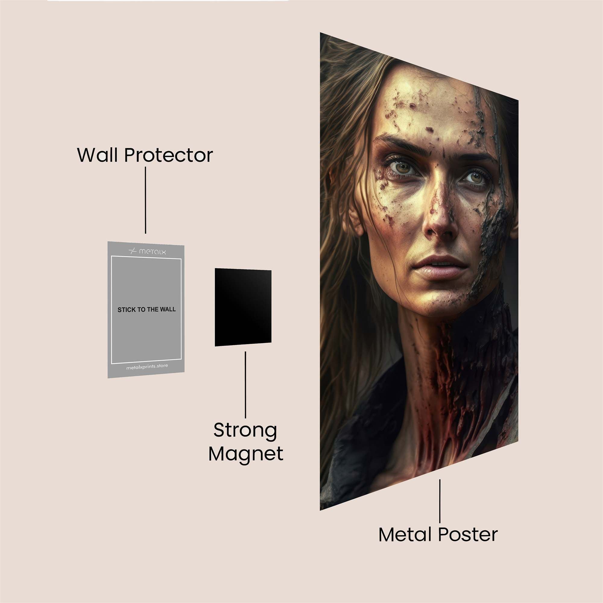 Survivor's Resolve Safe Wall Magnetic / M