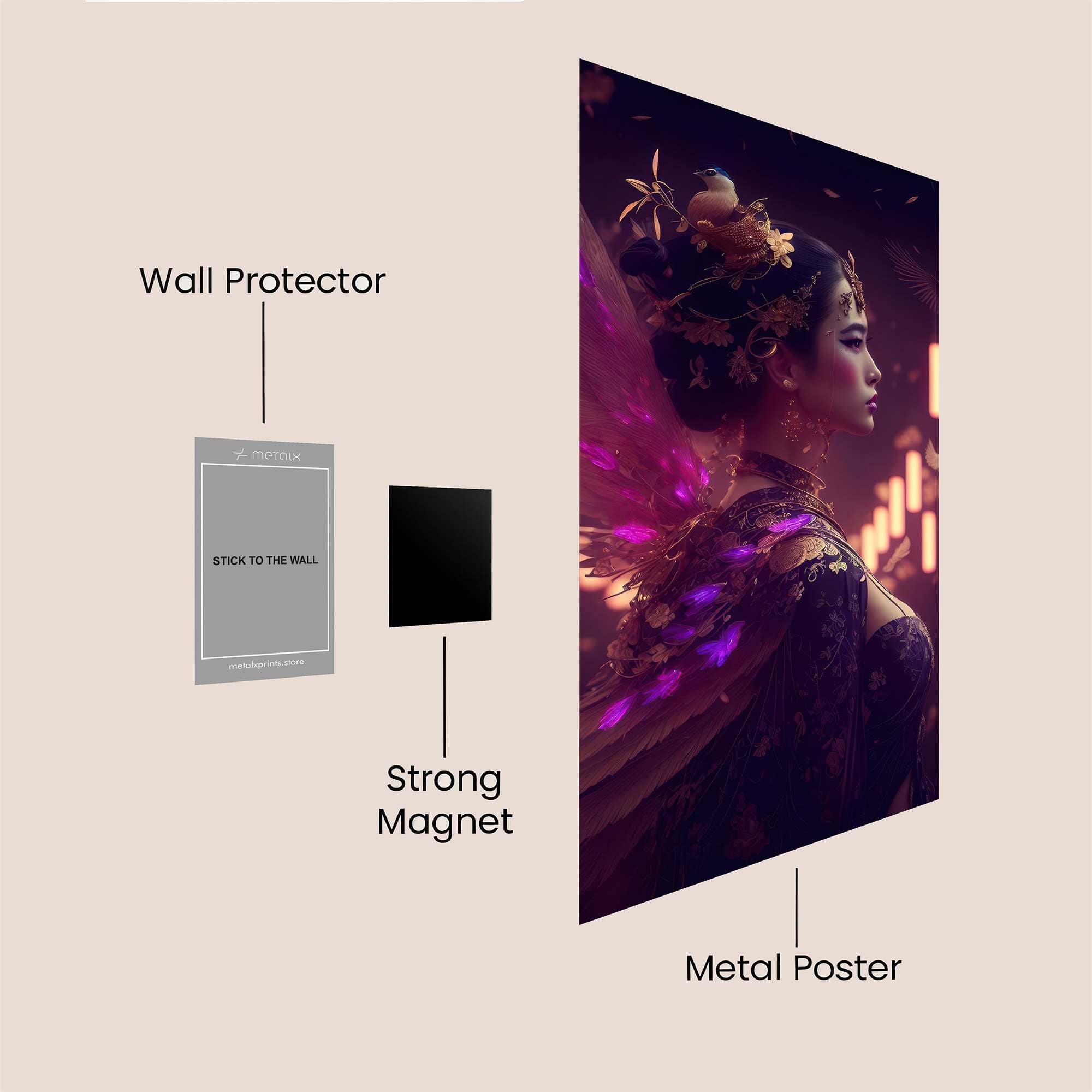 Fairy Enchanting Safe Wall Magnetic / M