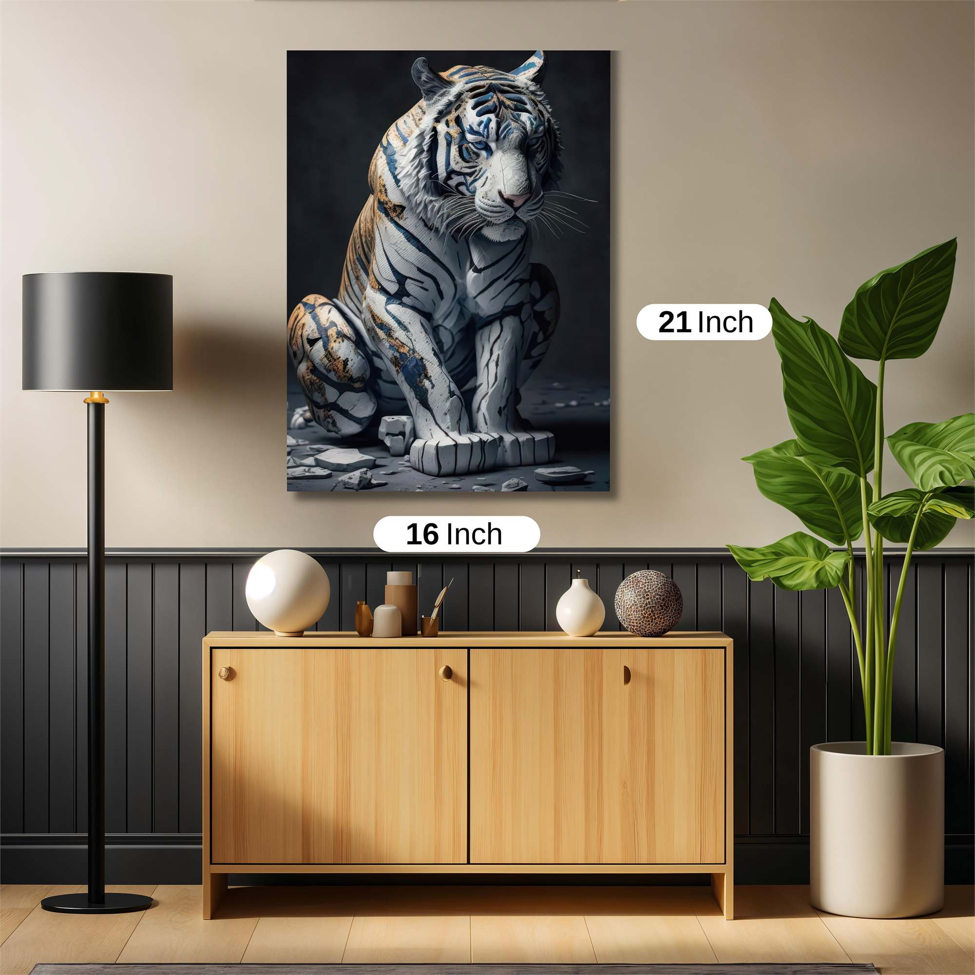 Sculpted Serenity Safe Wall Magnetic / M