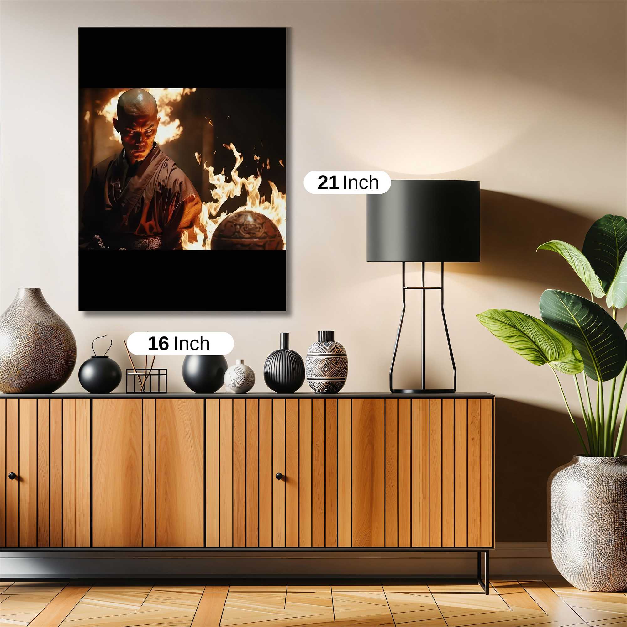 Monk Serene Safe Wall Magnetic / M