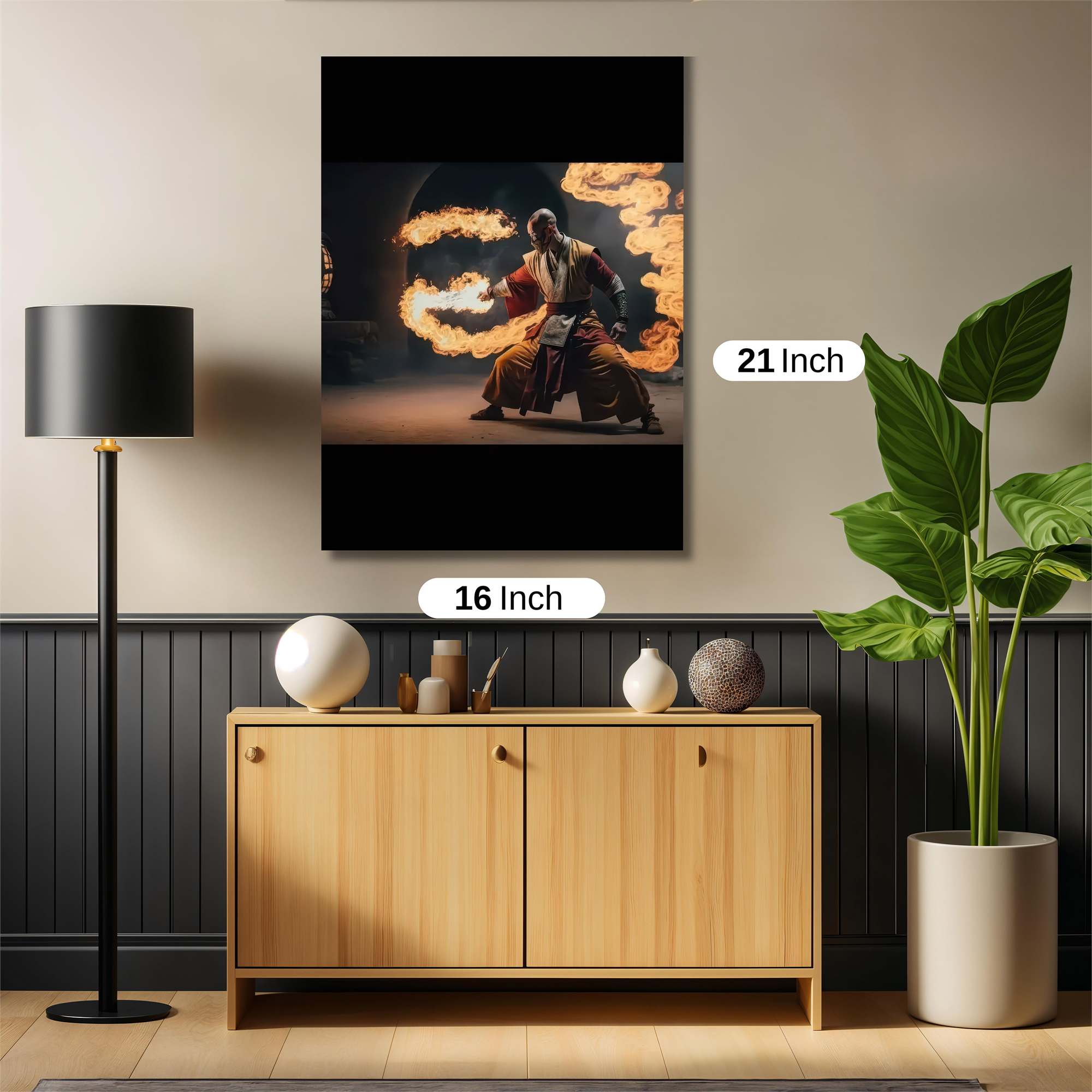 Firebender Unleashed Safe Wall Magnetic / M