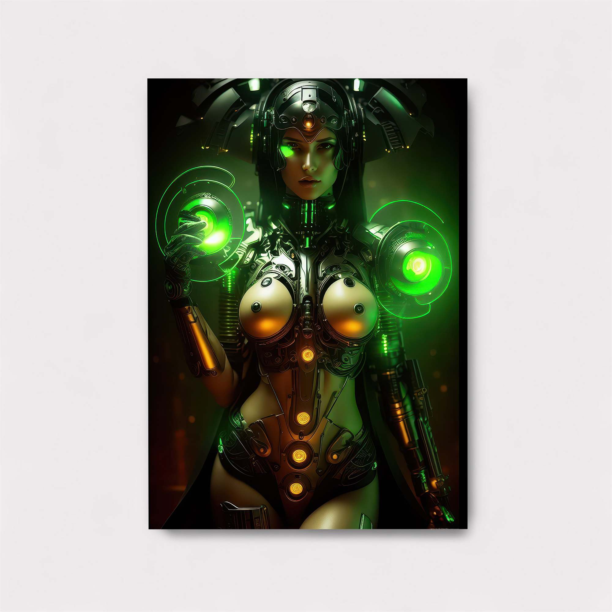 Cyber Enigma Safe Wall Magnetic / M