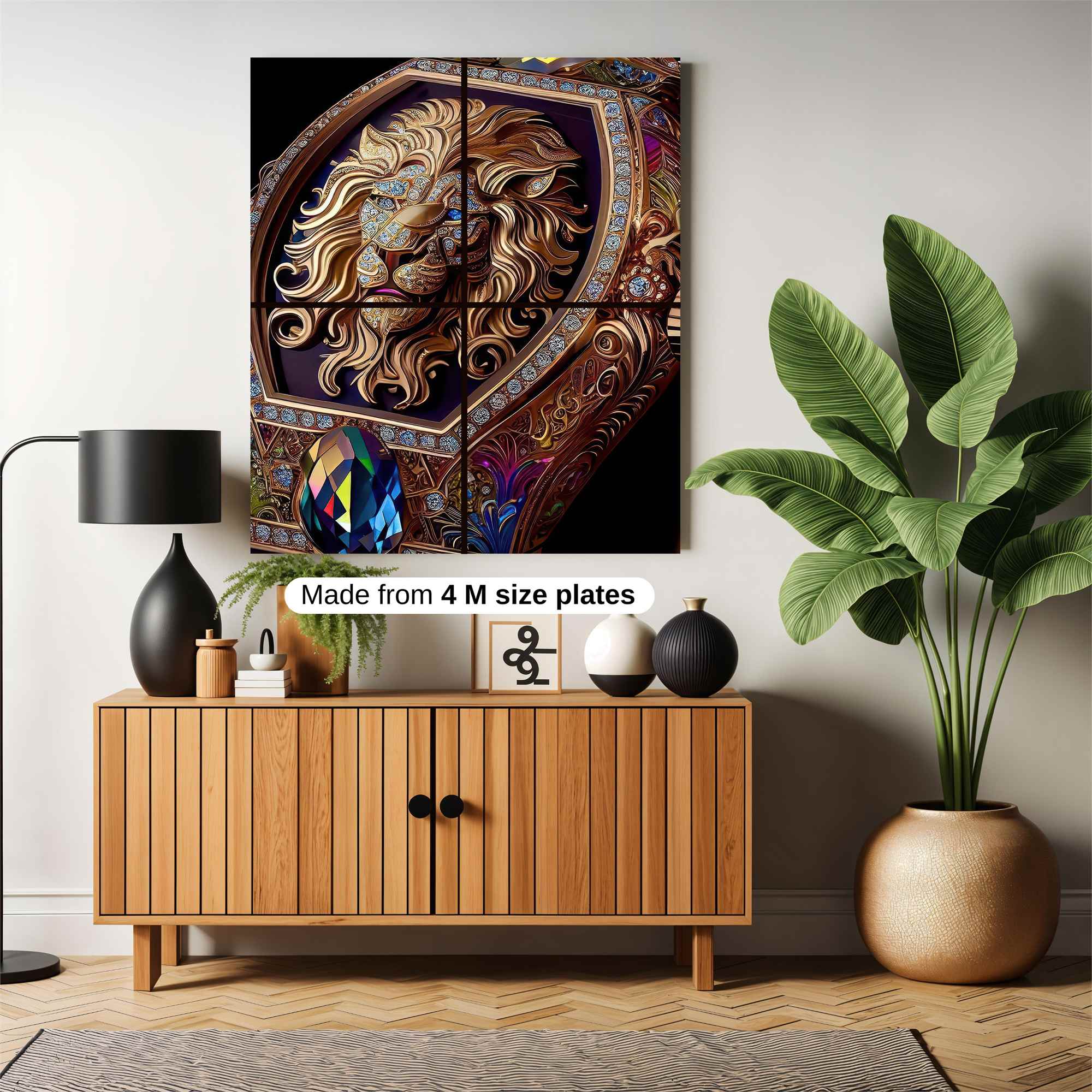 Lion Majesty Safe Wall Magnetic / M