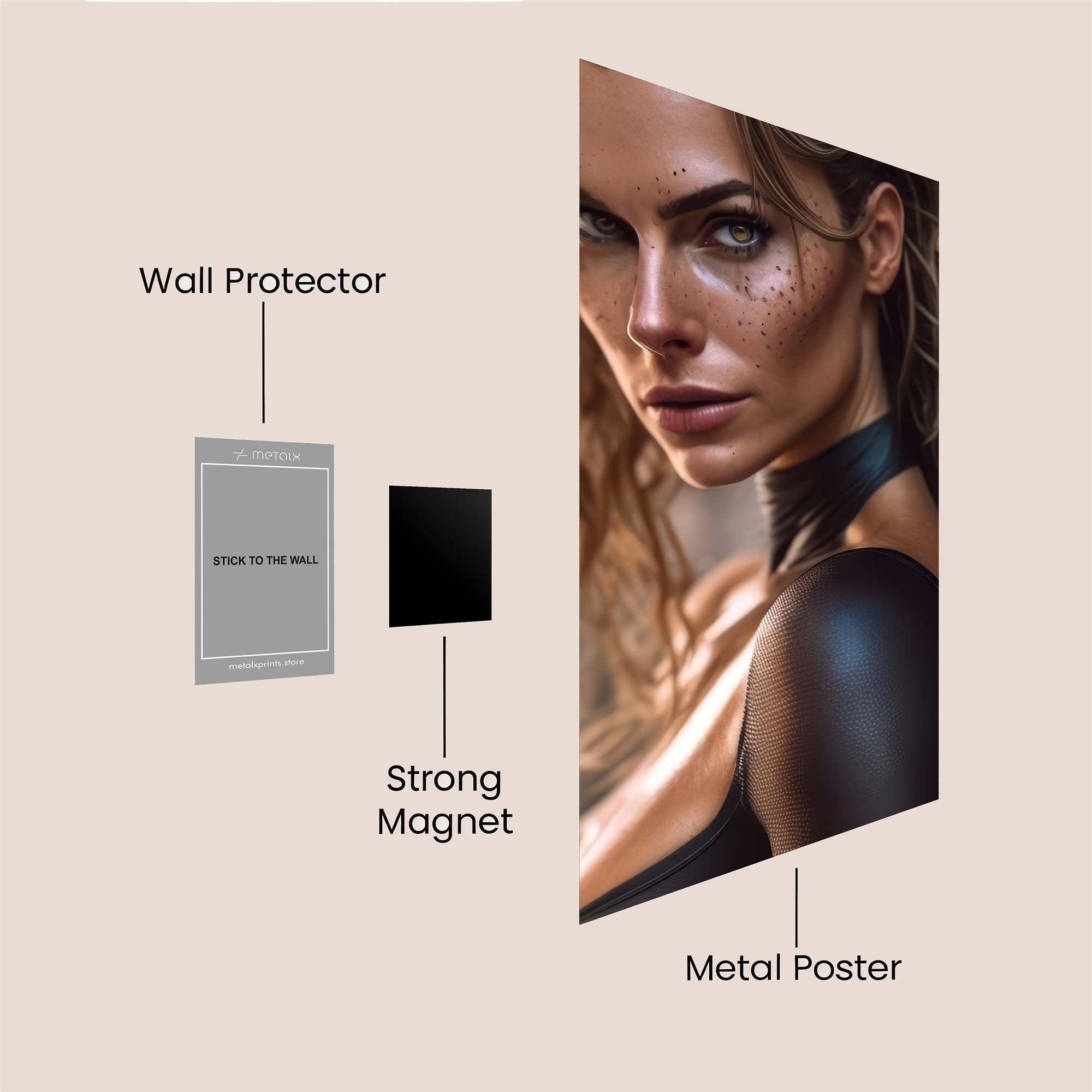Mystic Allure Safe Wall Magnetic / M