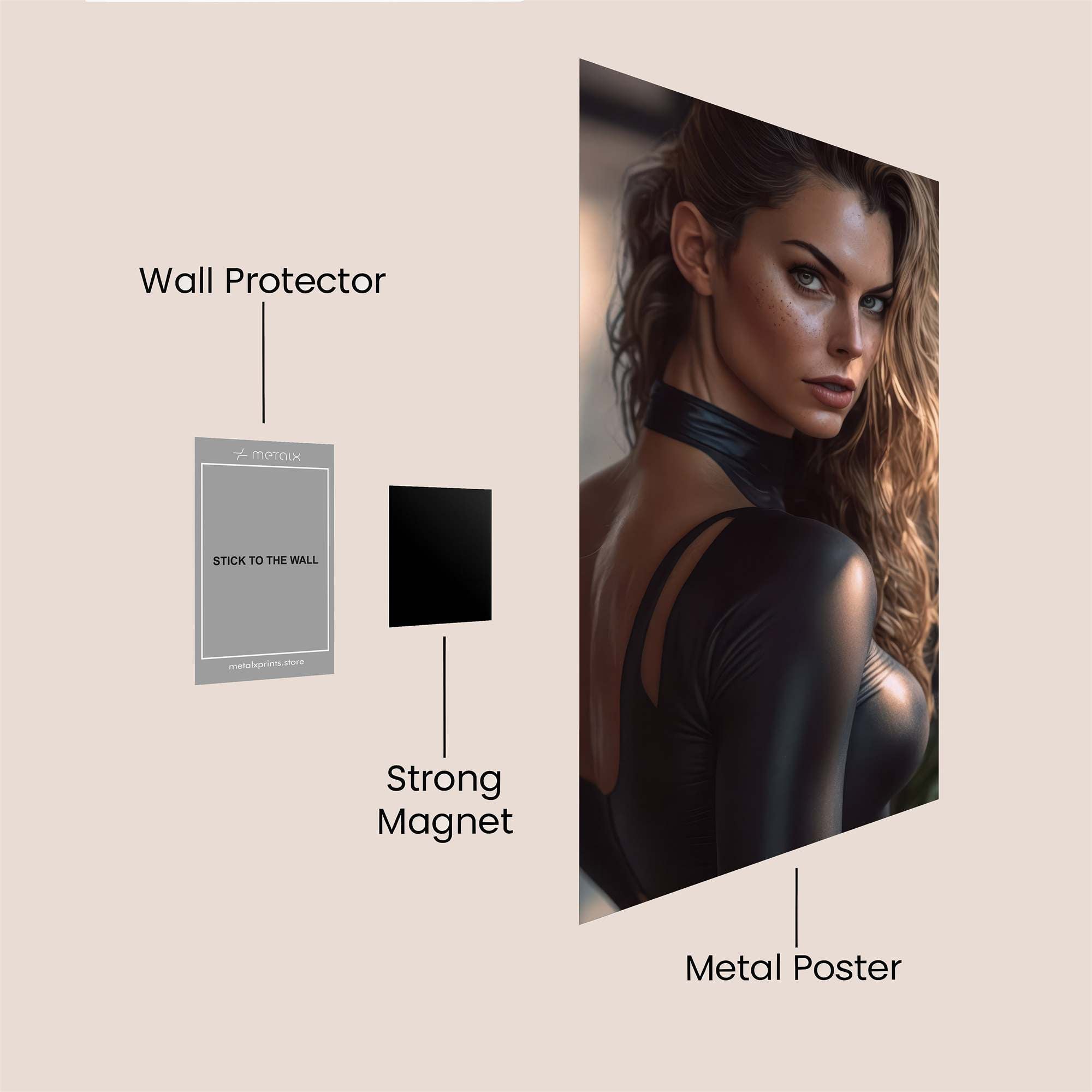 Siren Allure Safe Wall Magnetic / M