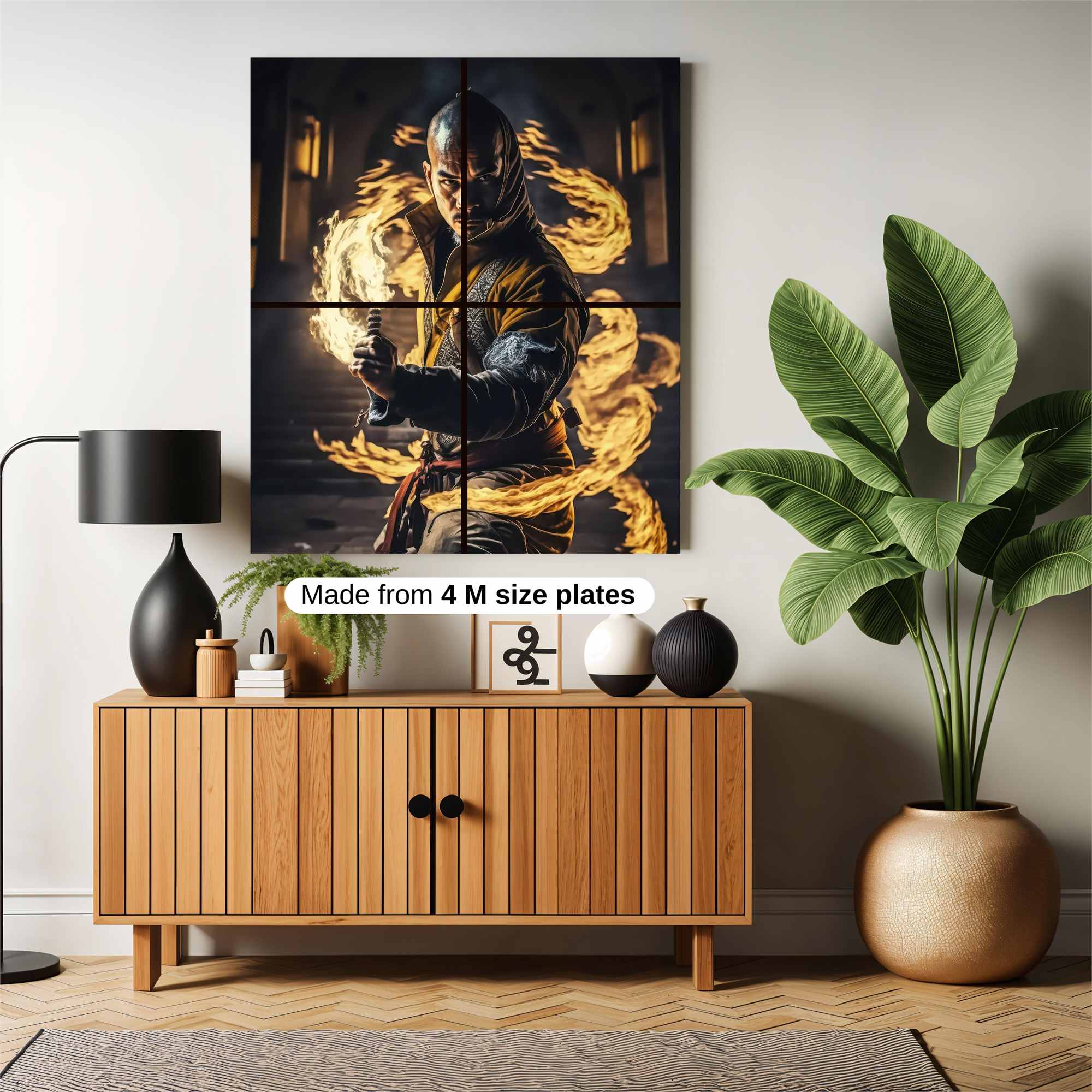 Fire Sorcerer Safe Wall Magnetic / M