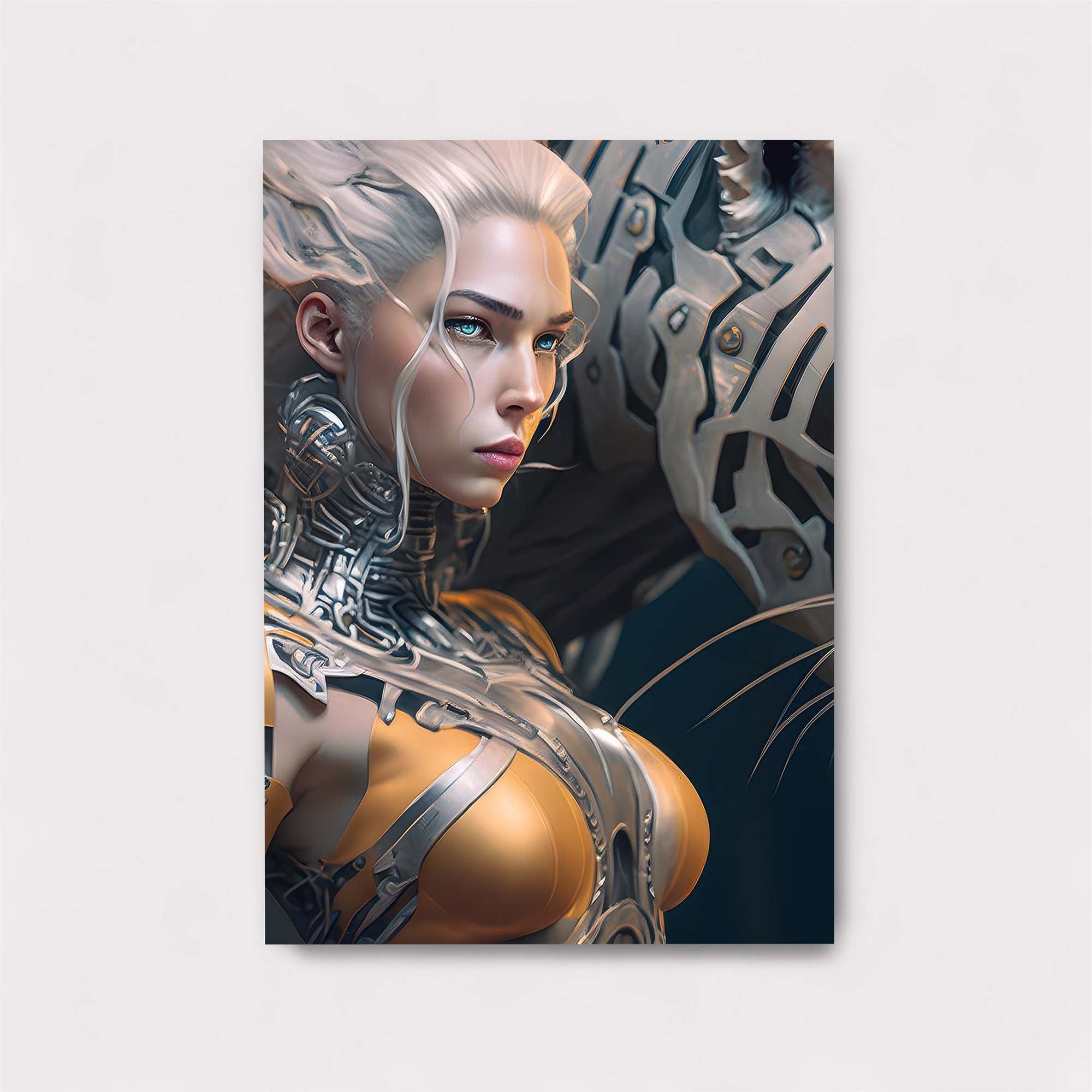 Smiling Serene Safe Wall Magnetic / M