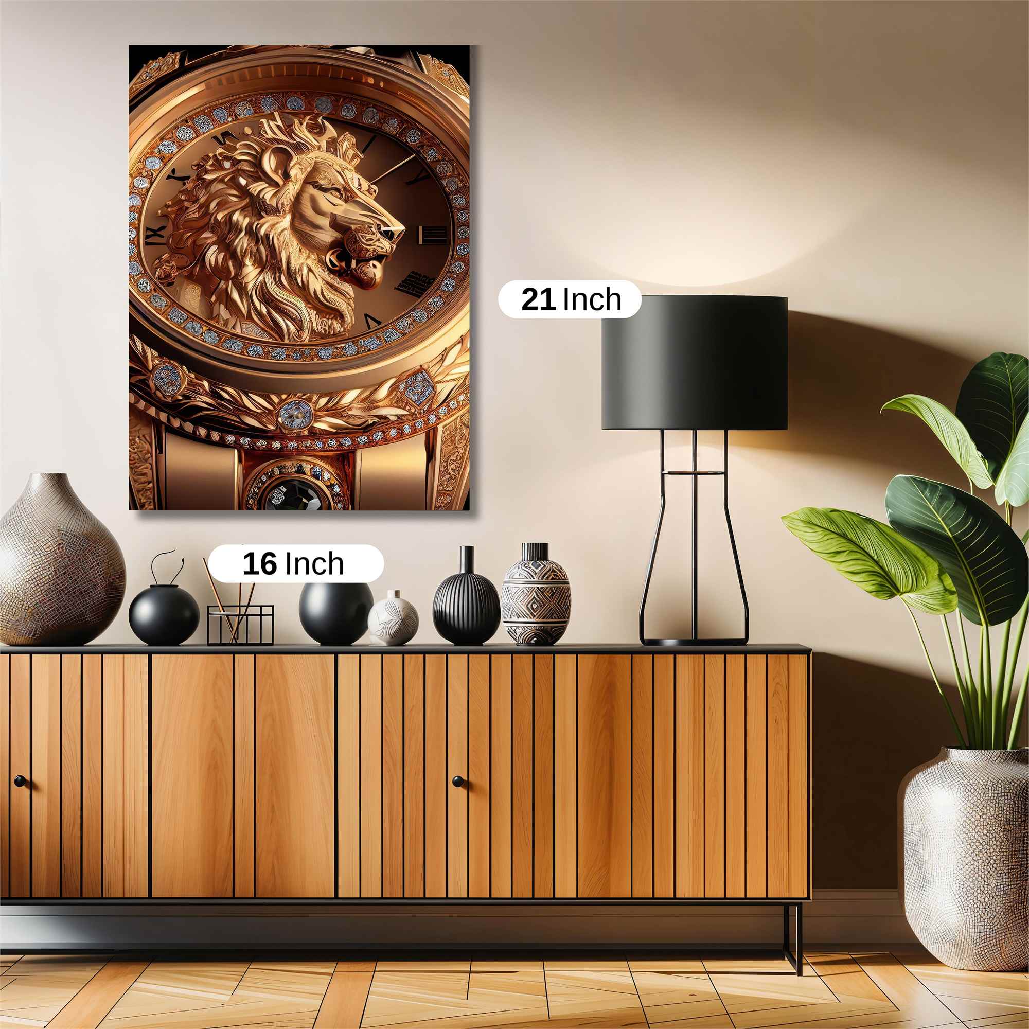 Lion Majesty Safe Wall Magnetic / M