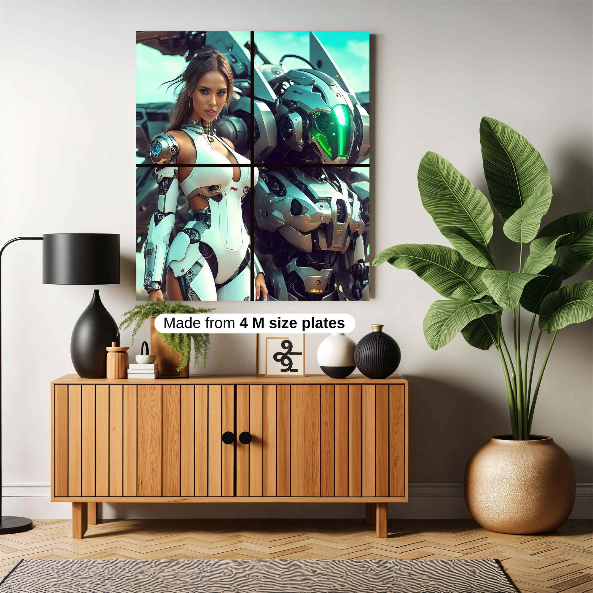 Cyber Harmony Safe Wall Magnetic / M