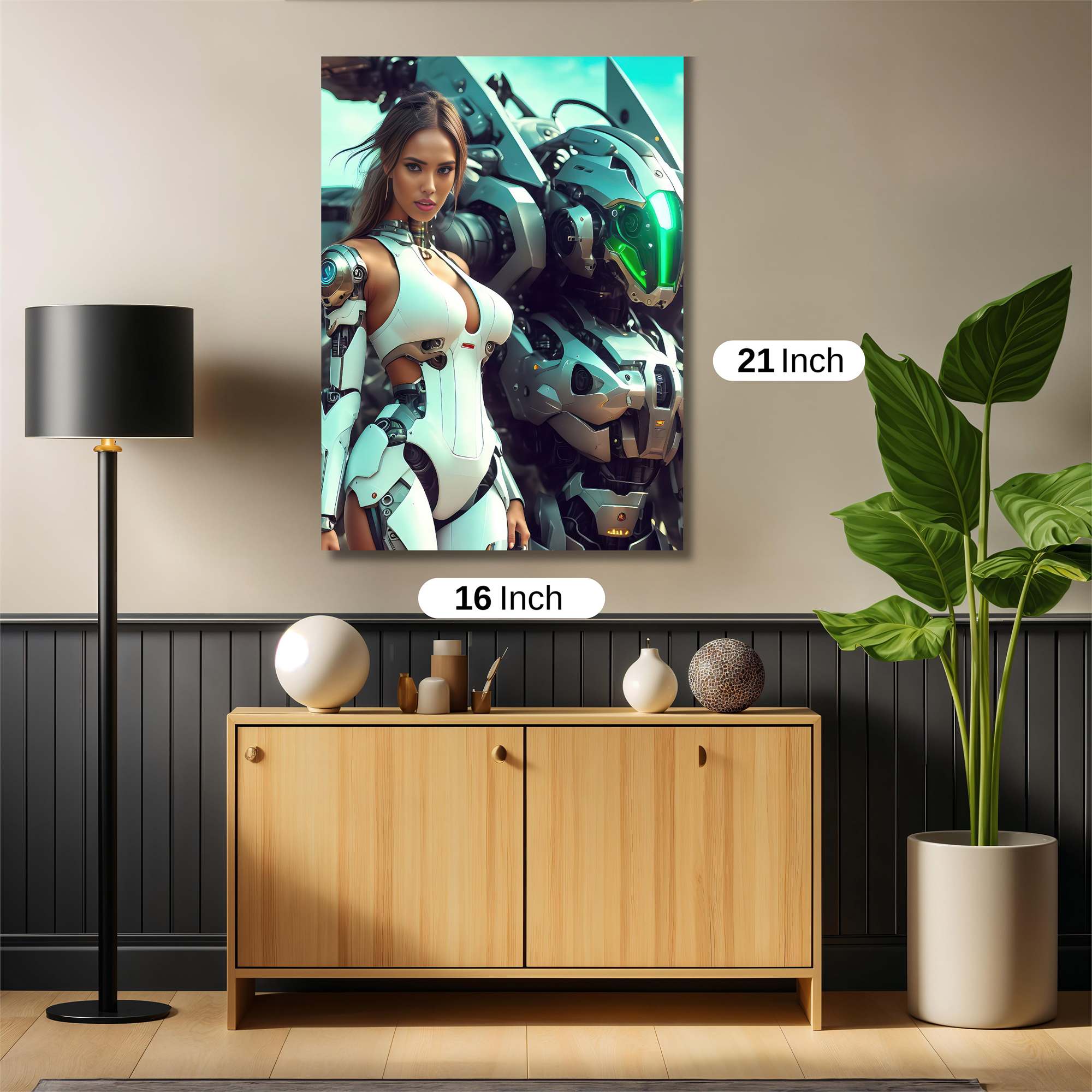 Cyber Harmony Safe Wall Magnetic / M