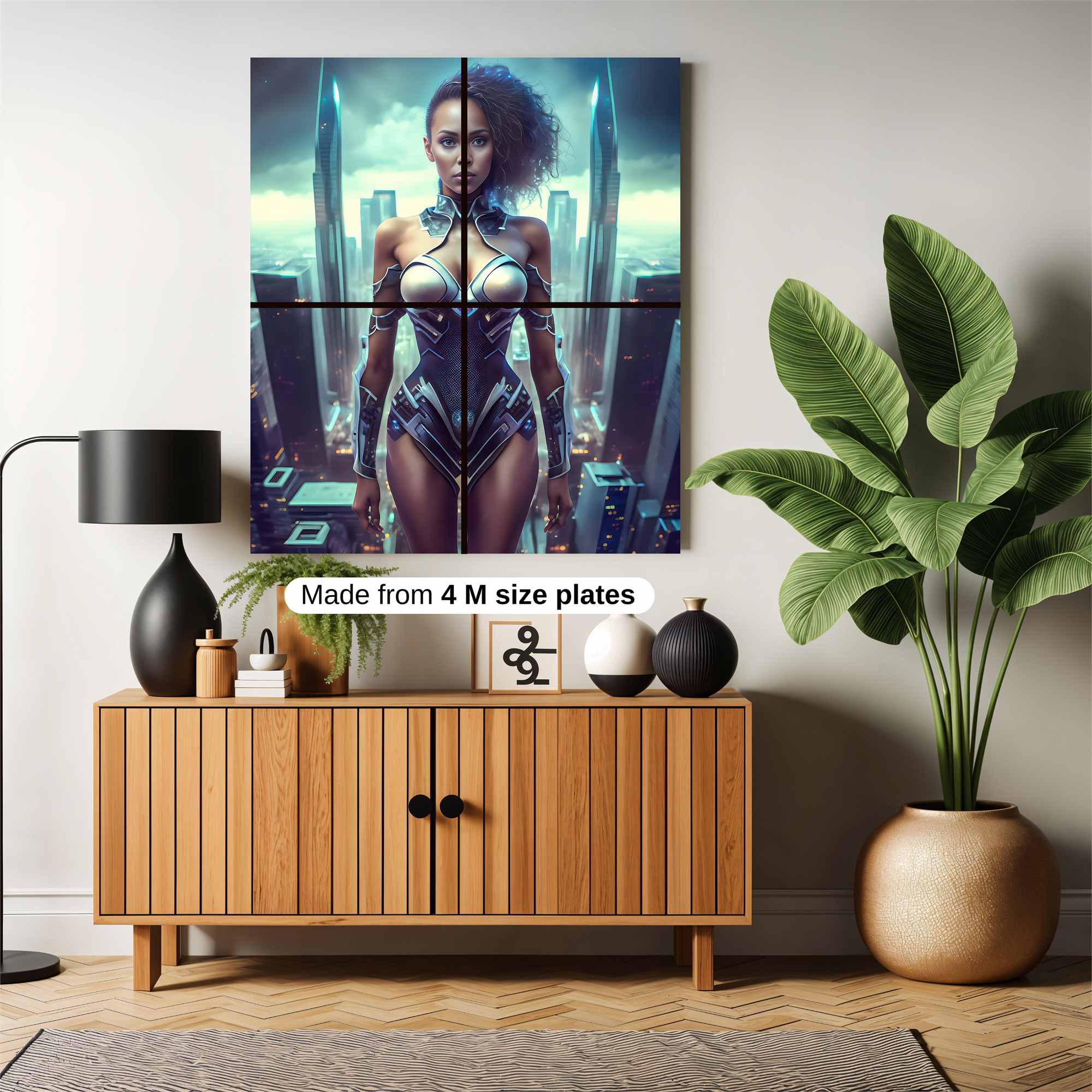 Cyber Empress Safe Wall Magnetic / M