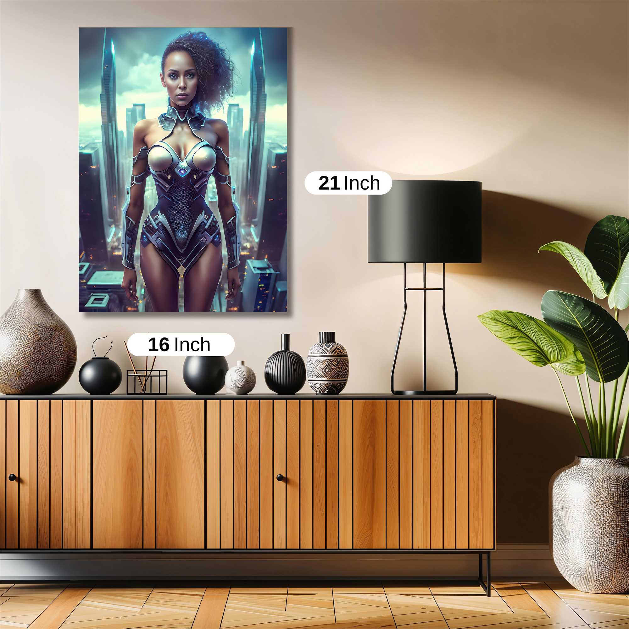 Cyber Empress Safe Wall Magnetic / M