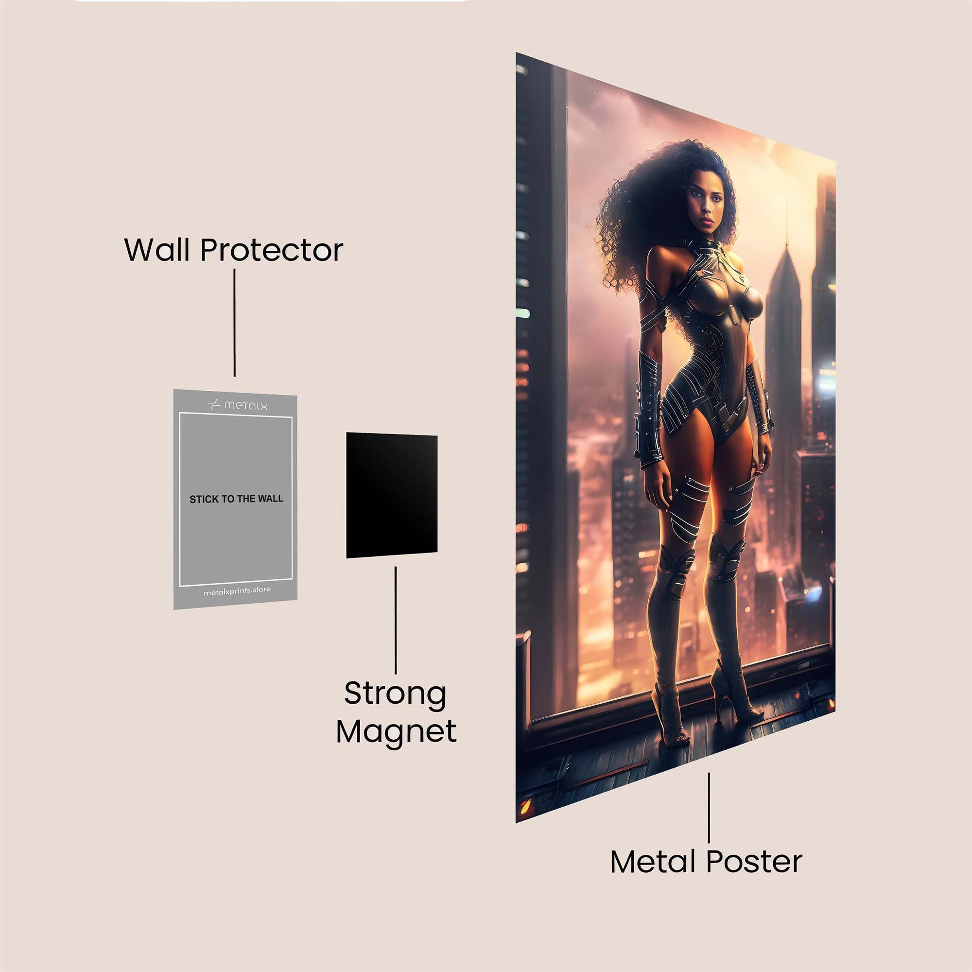 Storm Enigmatic Safe Wall Magnetic / M
