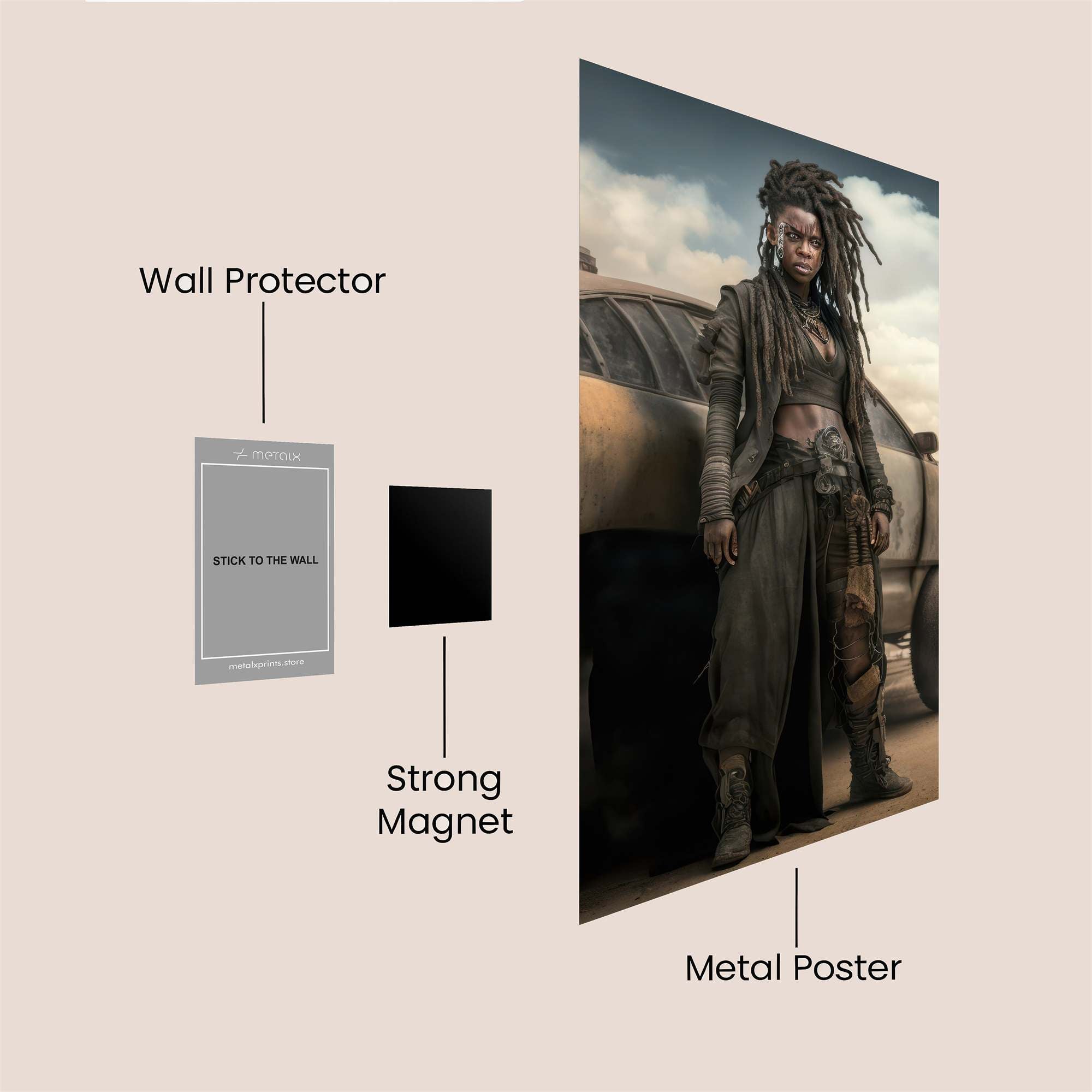 Furiosa Resolute Safe Wall Magnetic / M