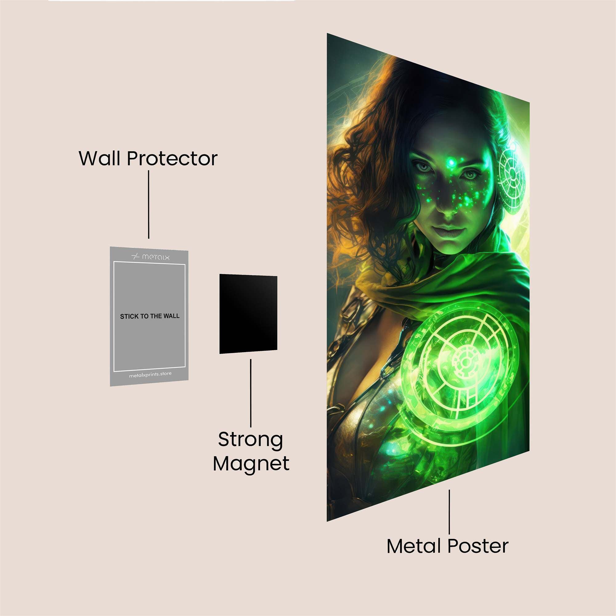 Mystic Enigma Safe Wall Magnetic / M