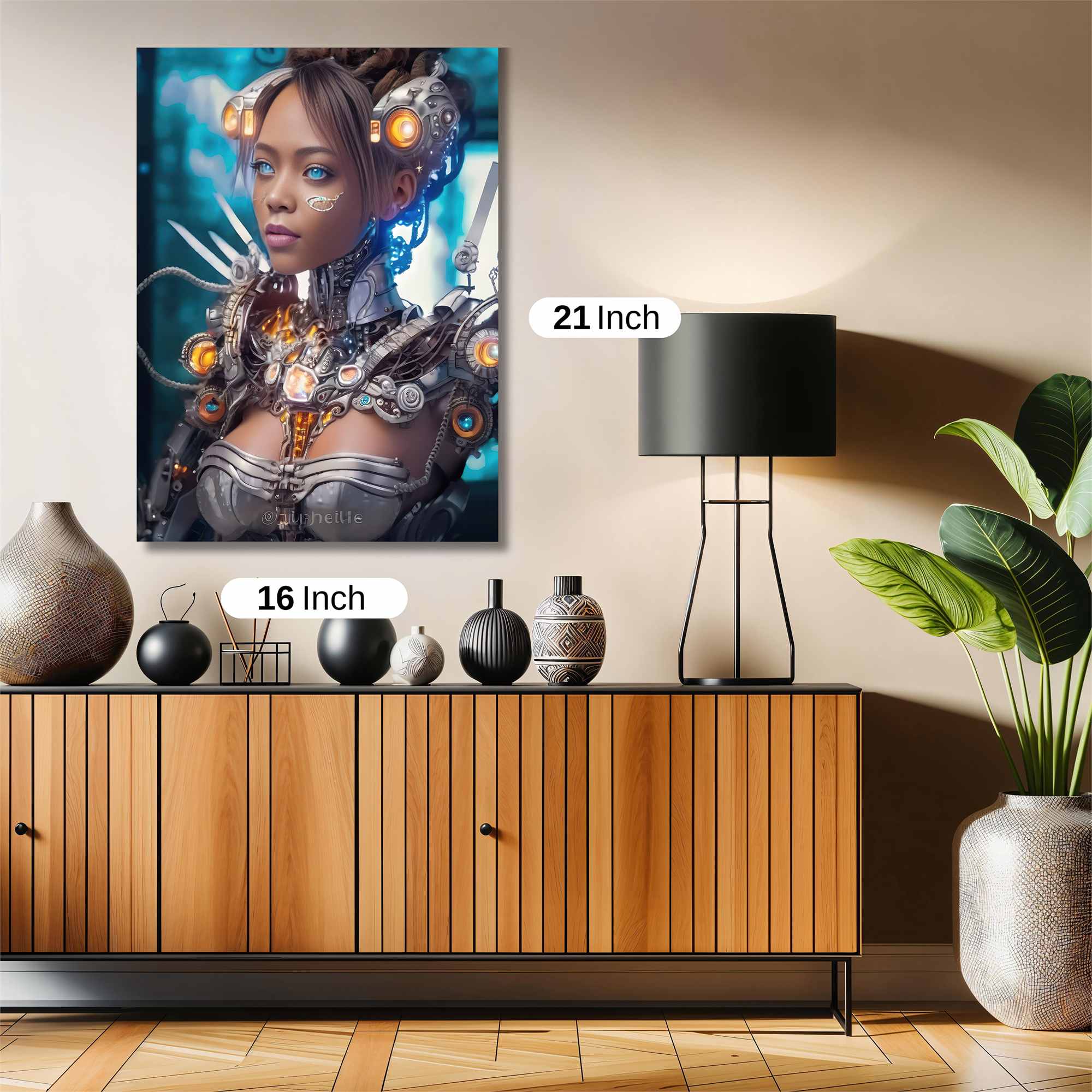 Cyber Enigma Safe Wall Magnetic / M