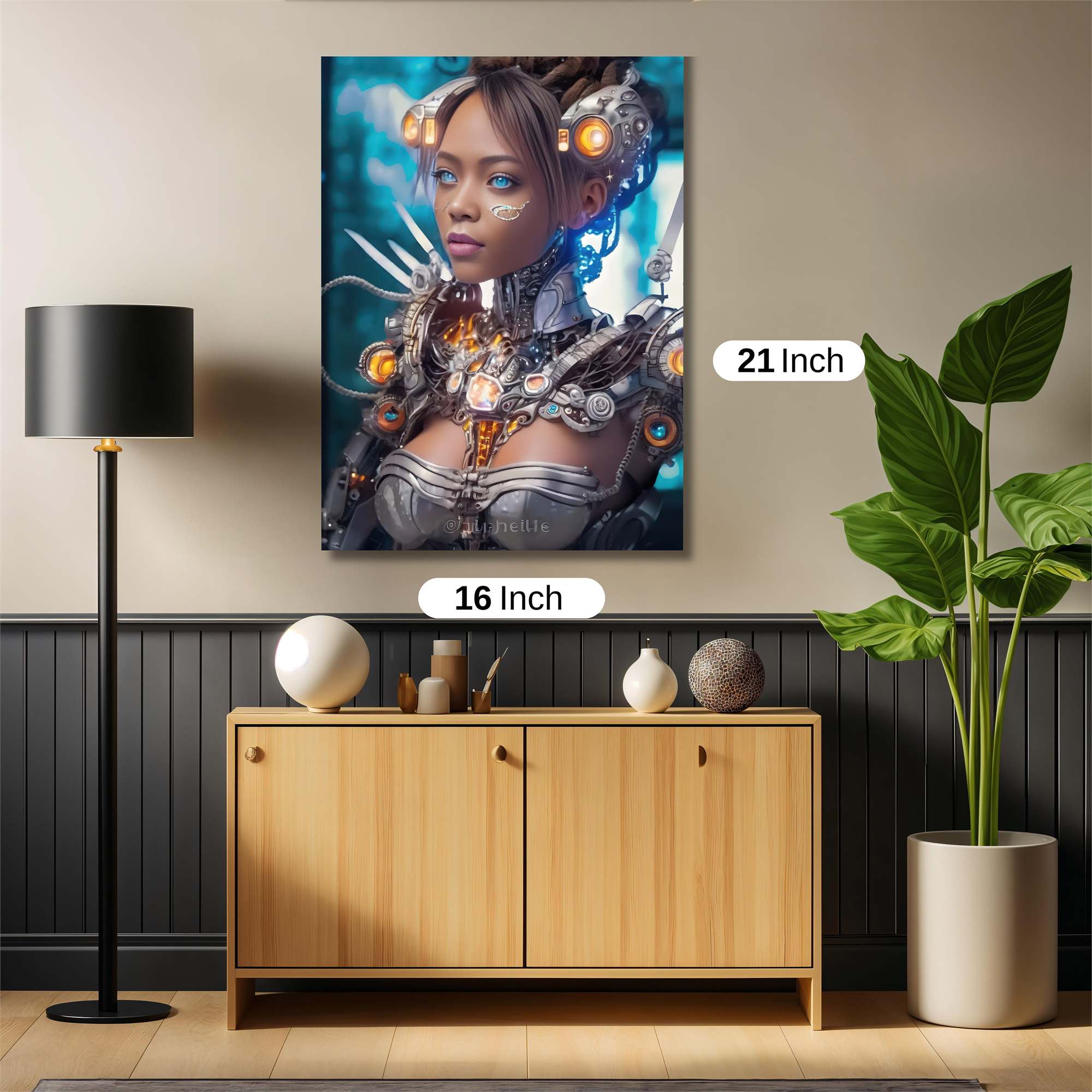 Cyber Enigma Safe Wall Magnetic / M