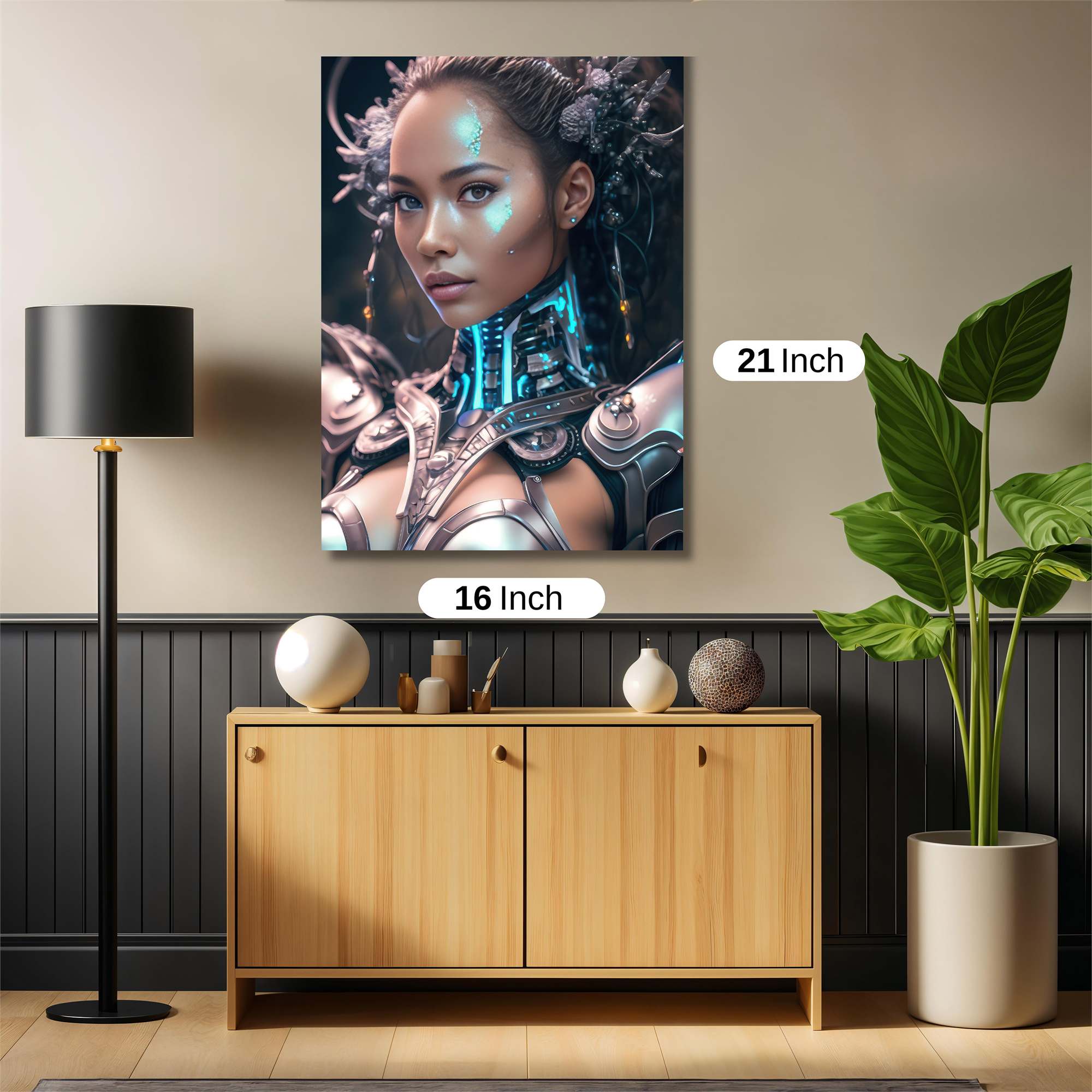 Cyber Empress Safe Wall Magnetic / M