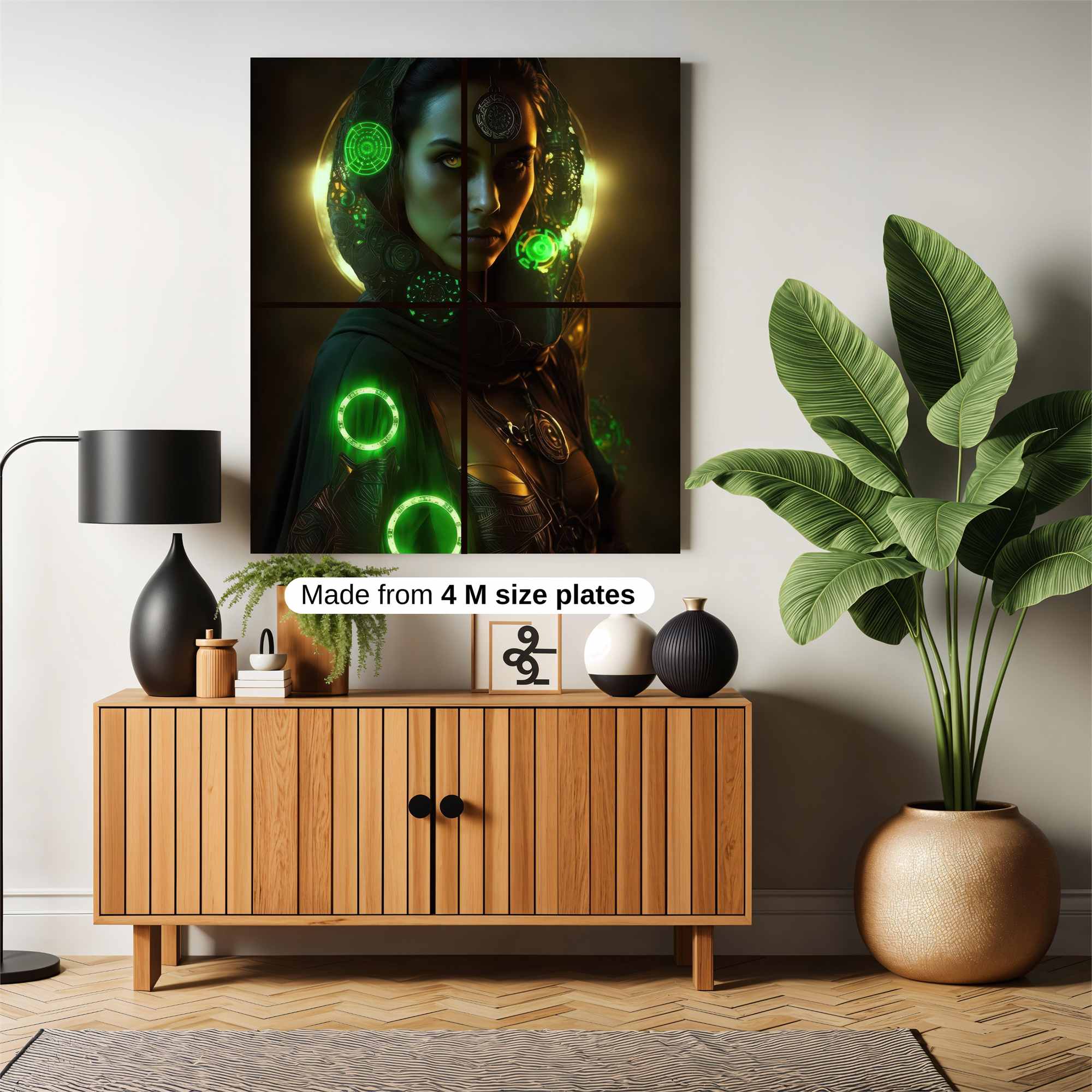 Mystic Aura Safe Wall Magnetic / M