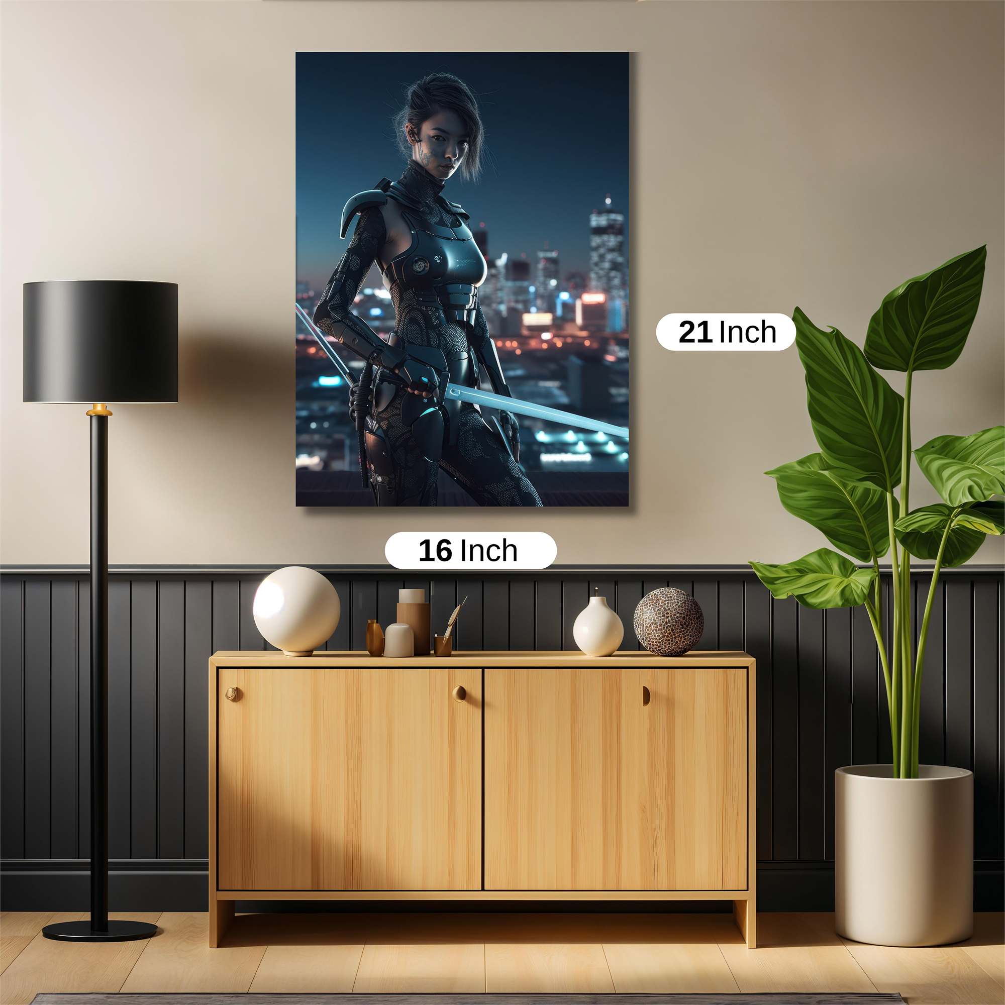 Cyber Enigma Safe Wall Magnetic / M