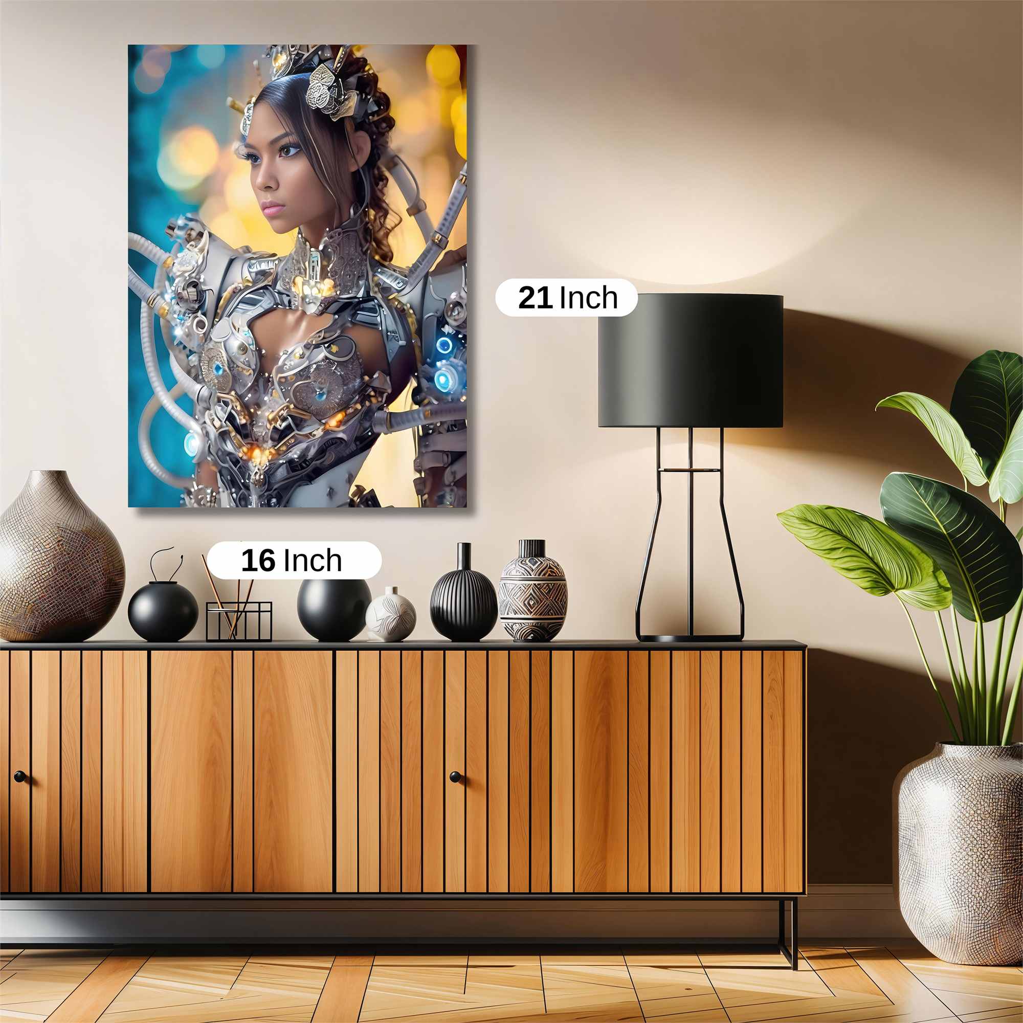 Cyber Enchantress Safe Wall Magnetic / M