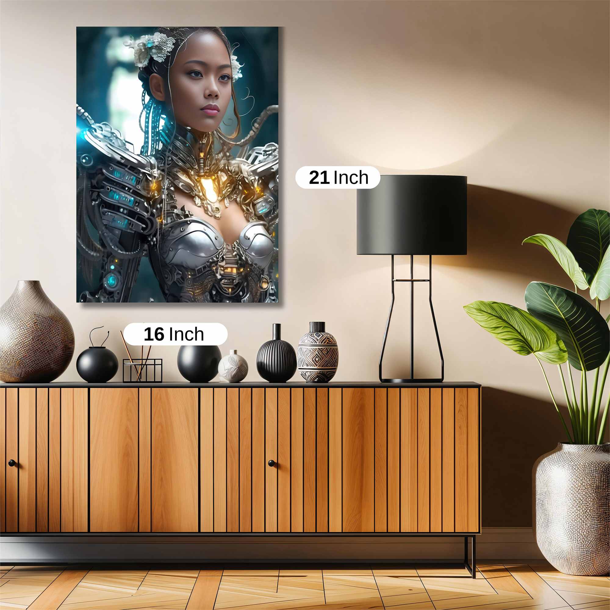 Cyber Enchantress Safe Wall Magnetic / M